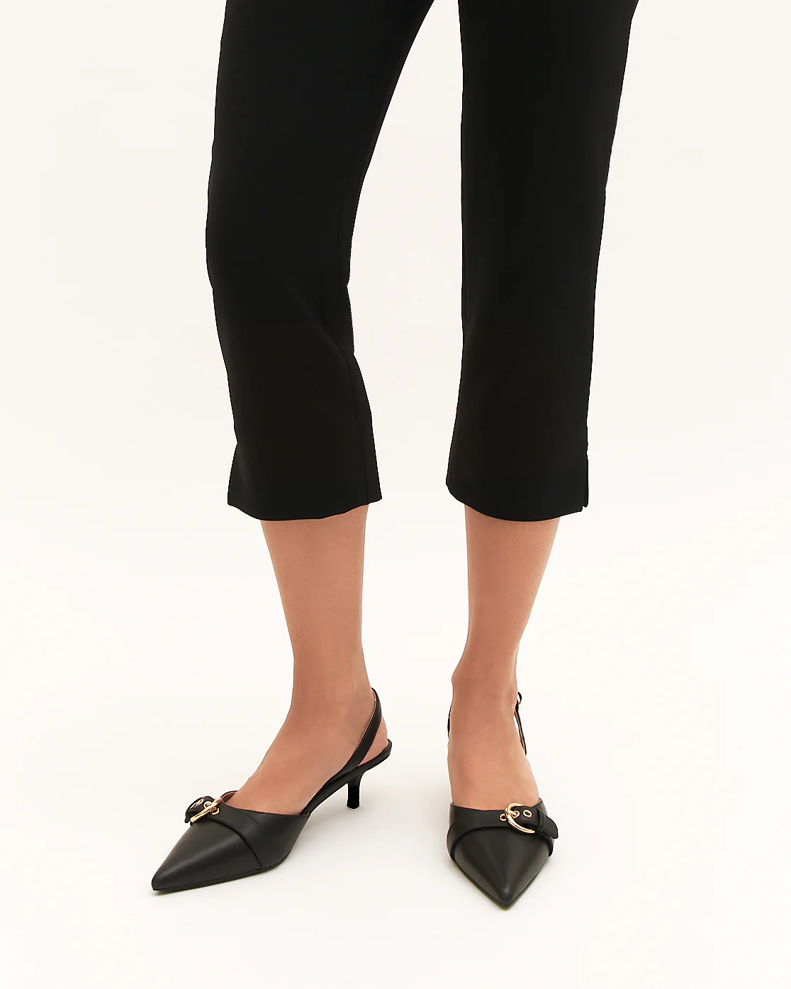 RANGER LOW HEELS BLACK LEATHER - Image 7
