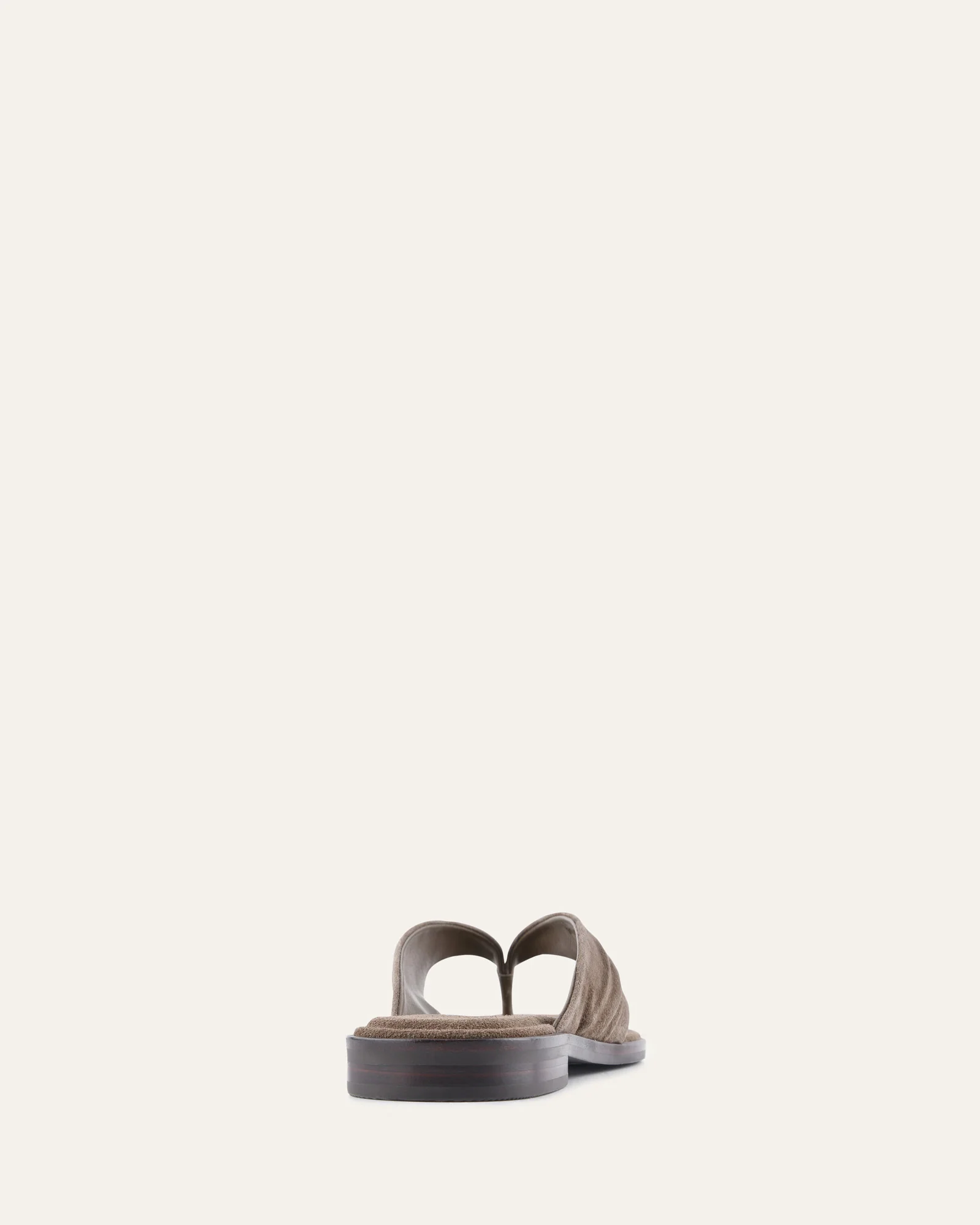 REGGIE FLAT SANDALS ASH SUEDE - Image 5