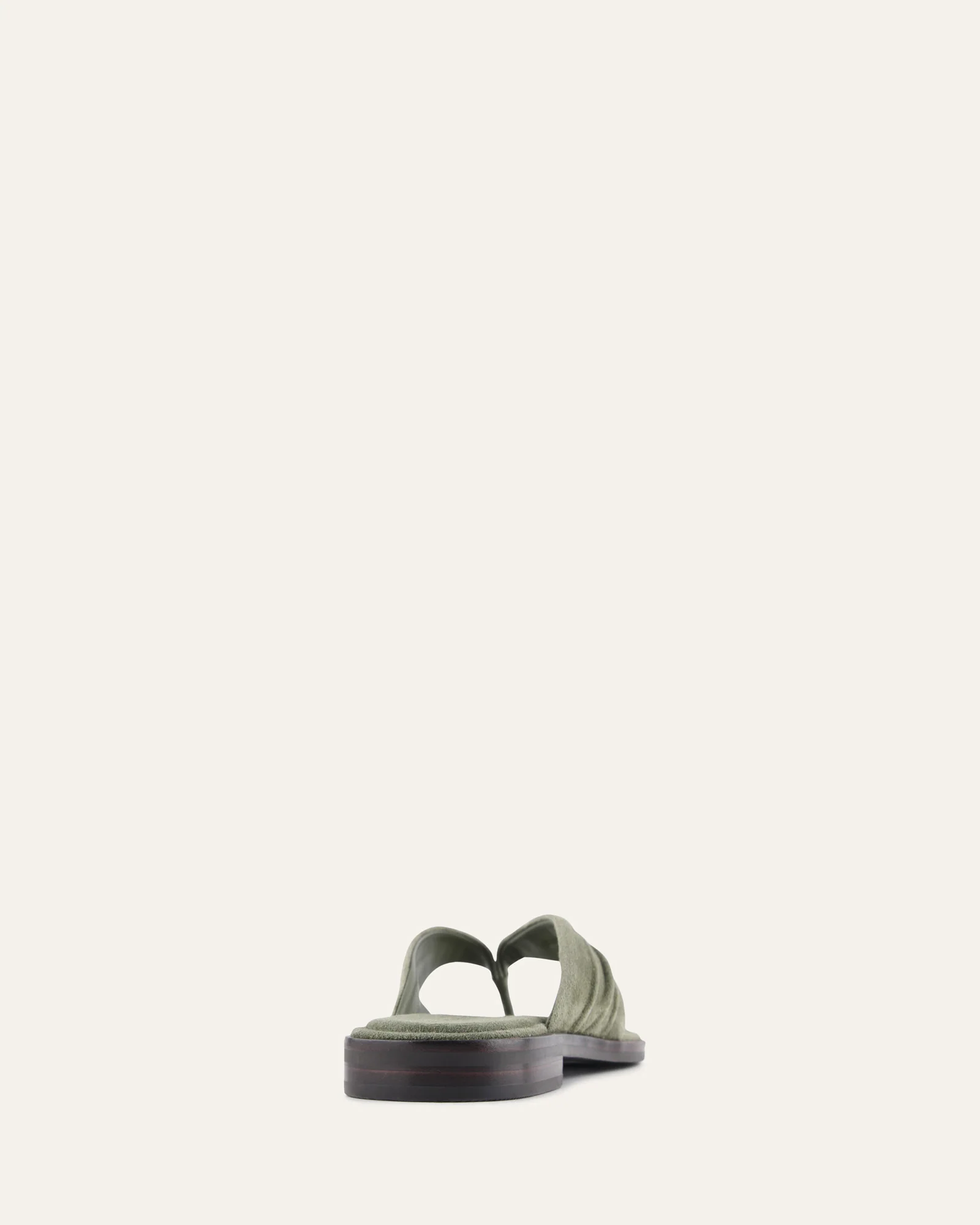 REGGIE FLAT SANDALS SAGE SUEDE - Image 5