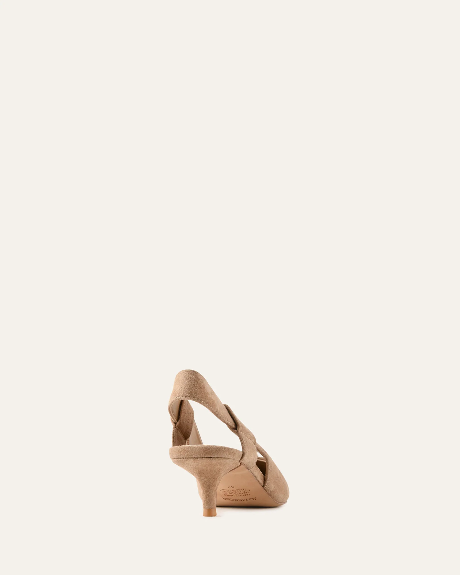 ROSA LOW HEELS LATTE SUEDE - Image 5