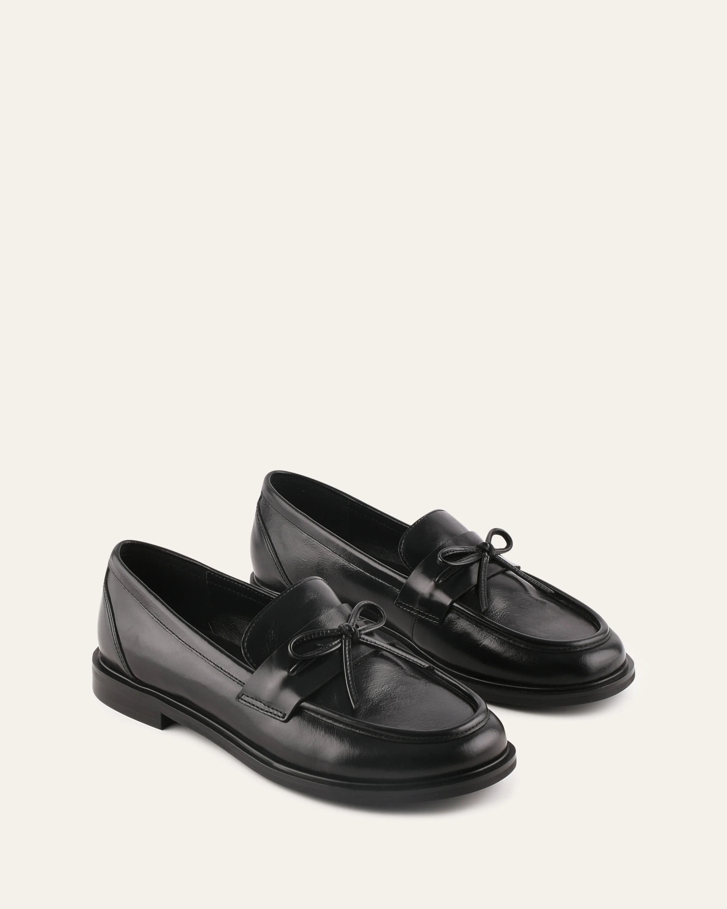 ROSIE LOAFERS BLACK LEATHER - Image 3