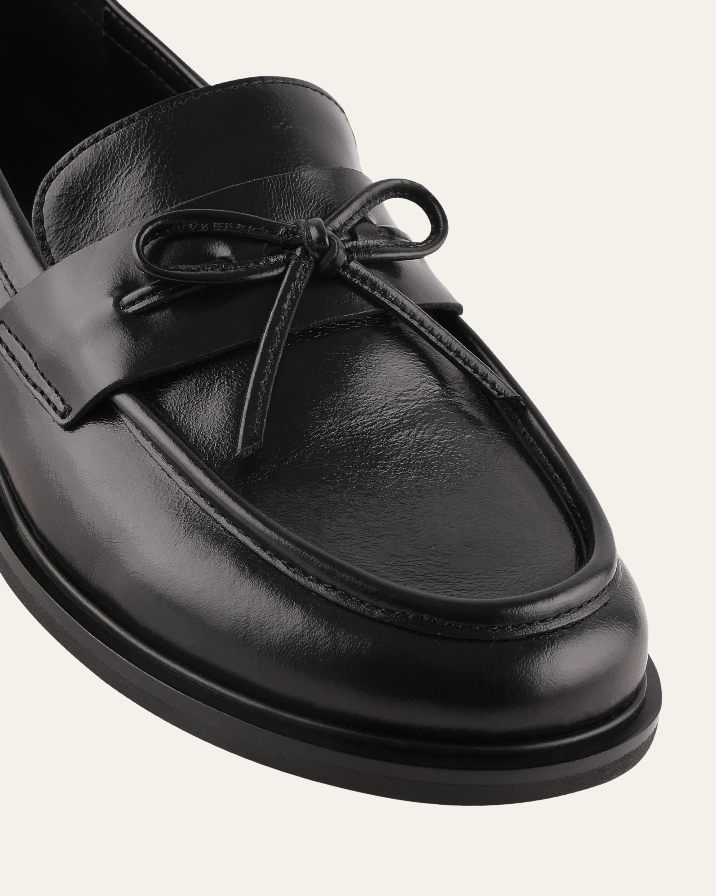 ROSIE LOAFERS BLACK LEATHER - Image 4
