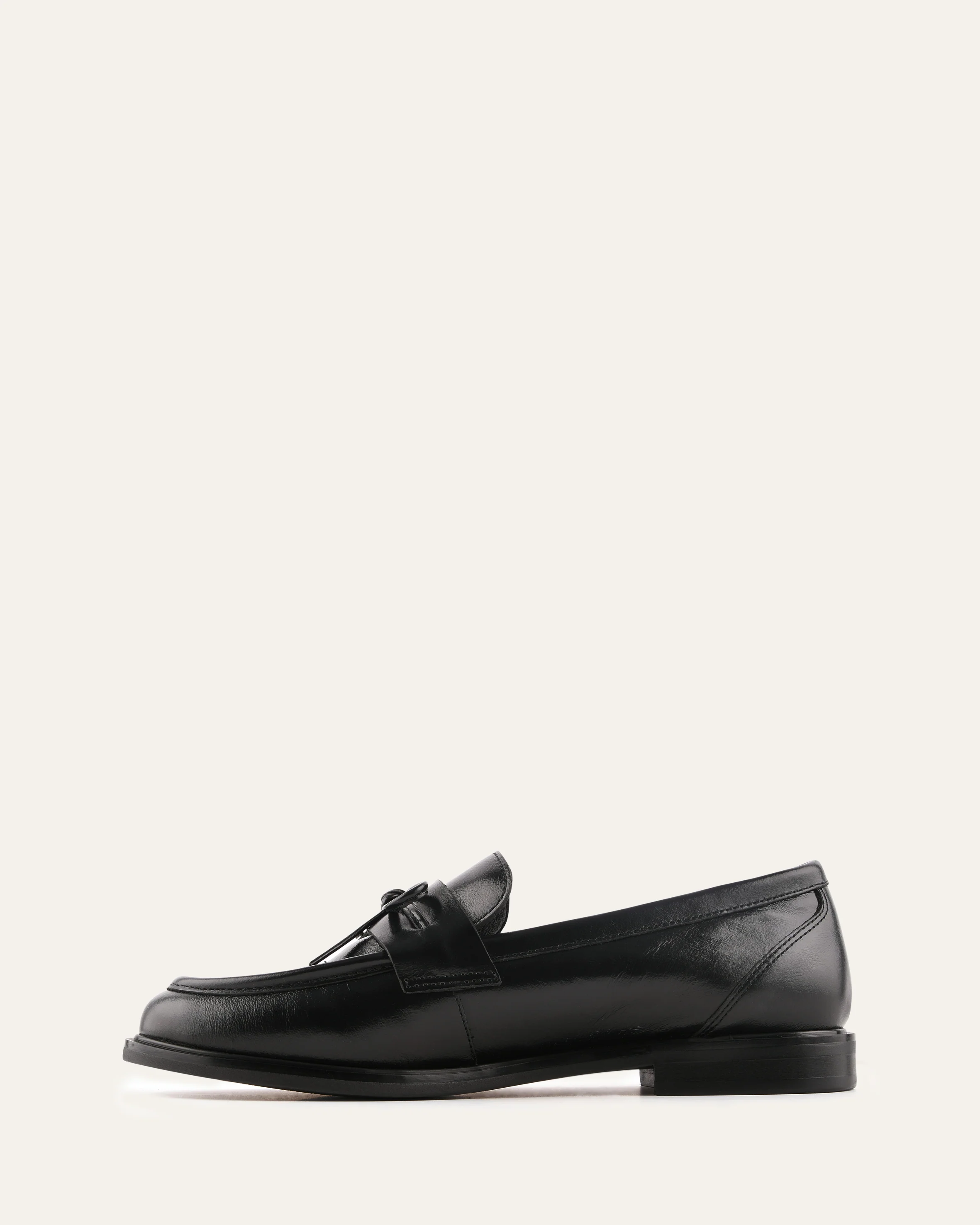 ROSIE LOAFERS BLACK LEATHER - Image 6
