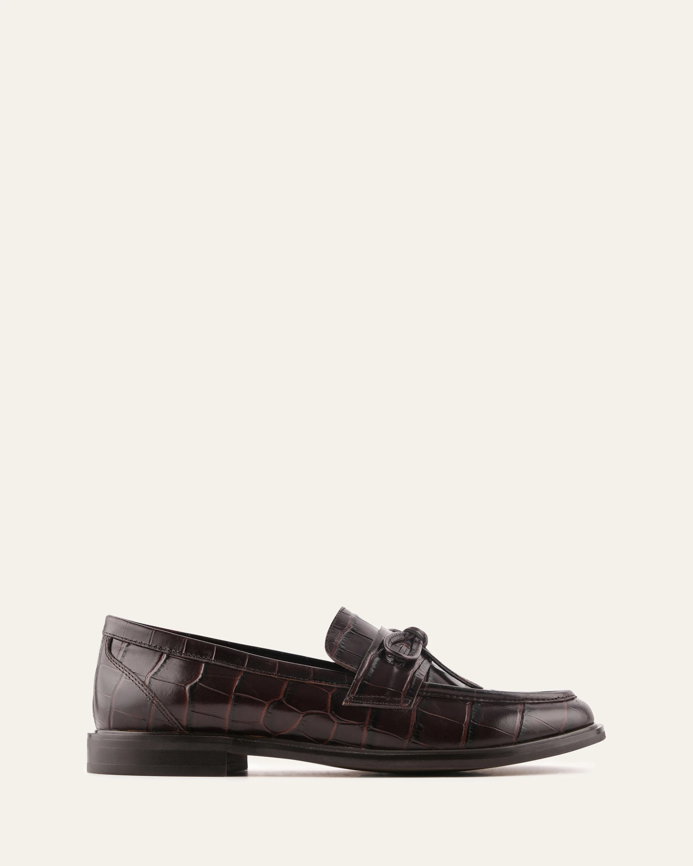 ROSIE LOAFERS CHOCOLATE CROC