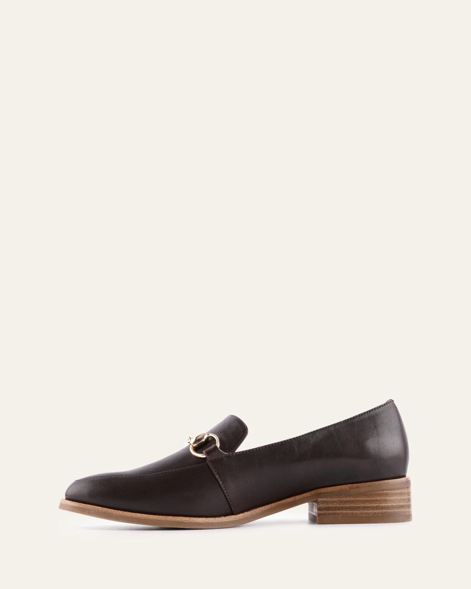 ROWAN LOAFERS CHOCOLATE LEATHER - Image 4