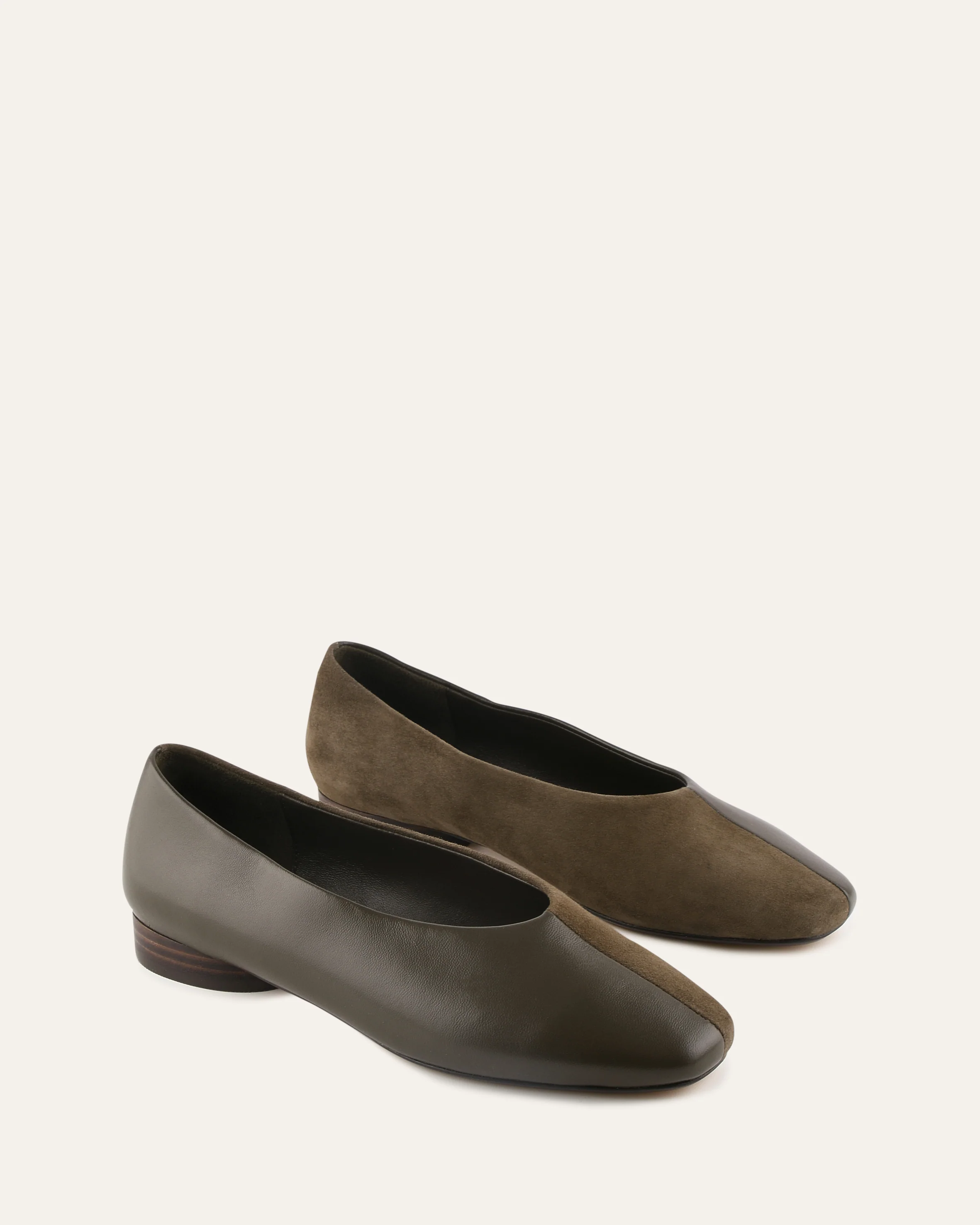 ROXY DRESS FLATS DARK OLIVE MULTI - Image 2