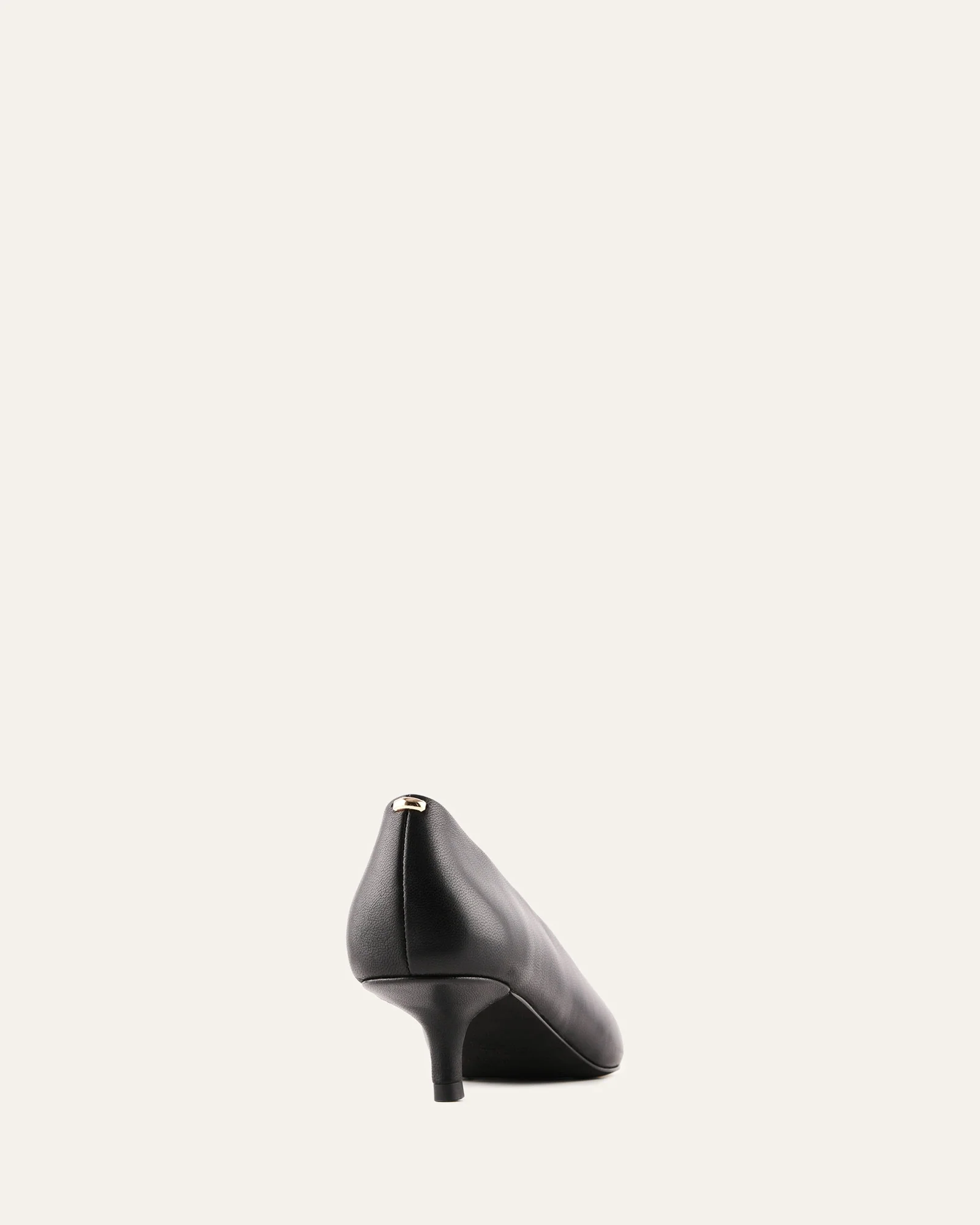 RUSK LOW HEELS BLACK LEATHER - Image 5