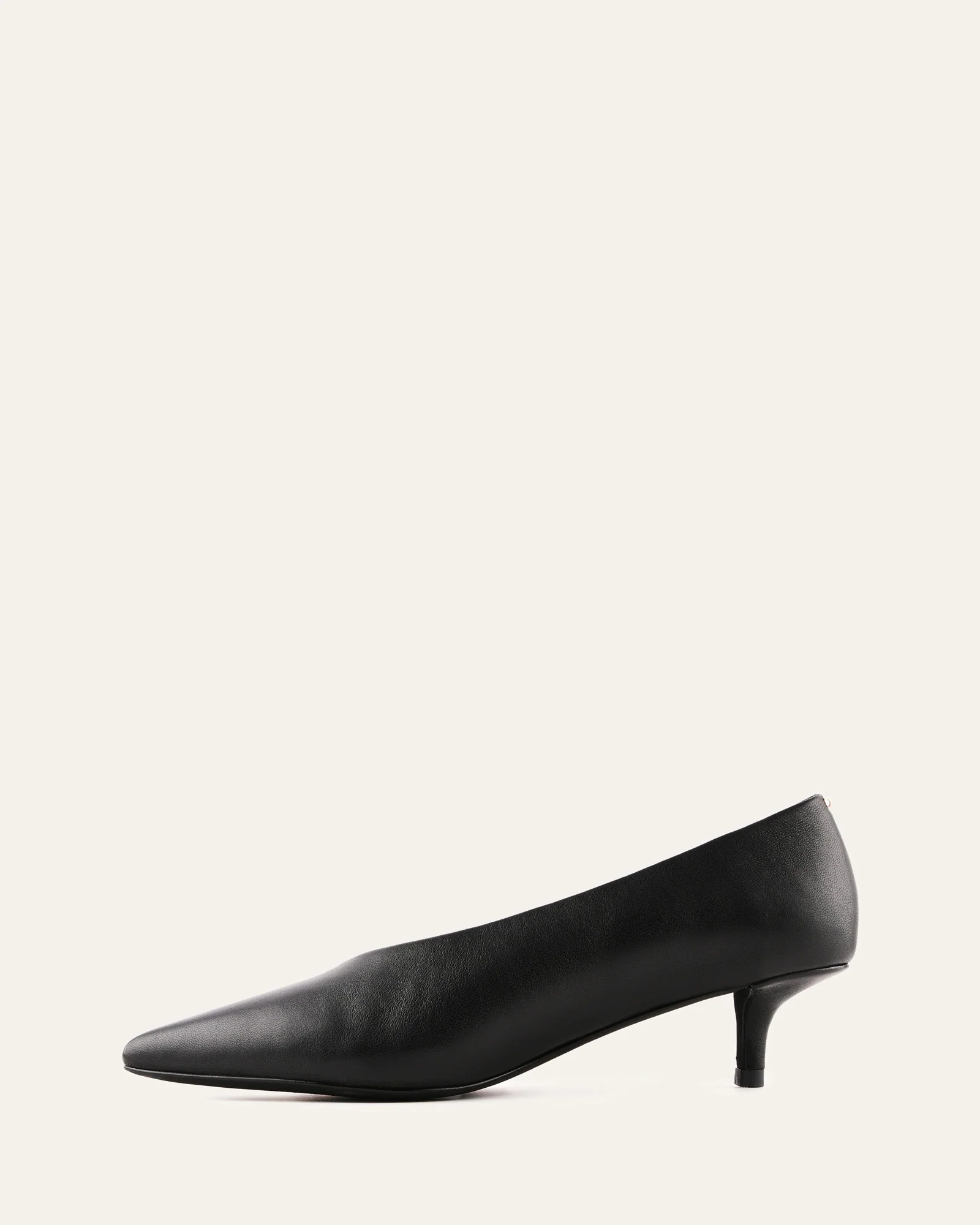 RUSK LOW HEELS BLACK LEATHER - Image 6
