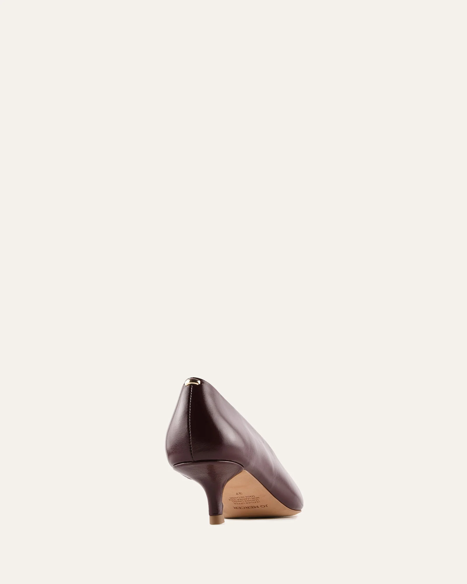 RUSK LOW HEELS MERLOT LEATHER - Image 4