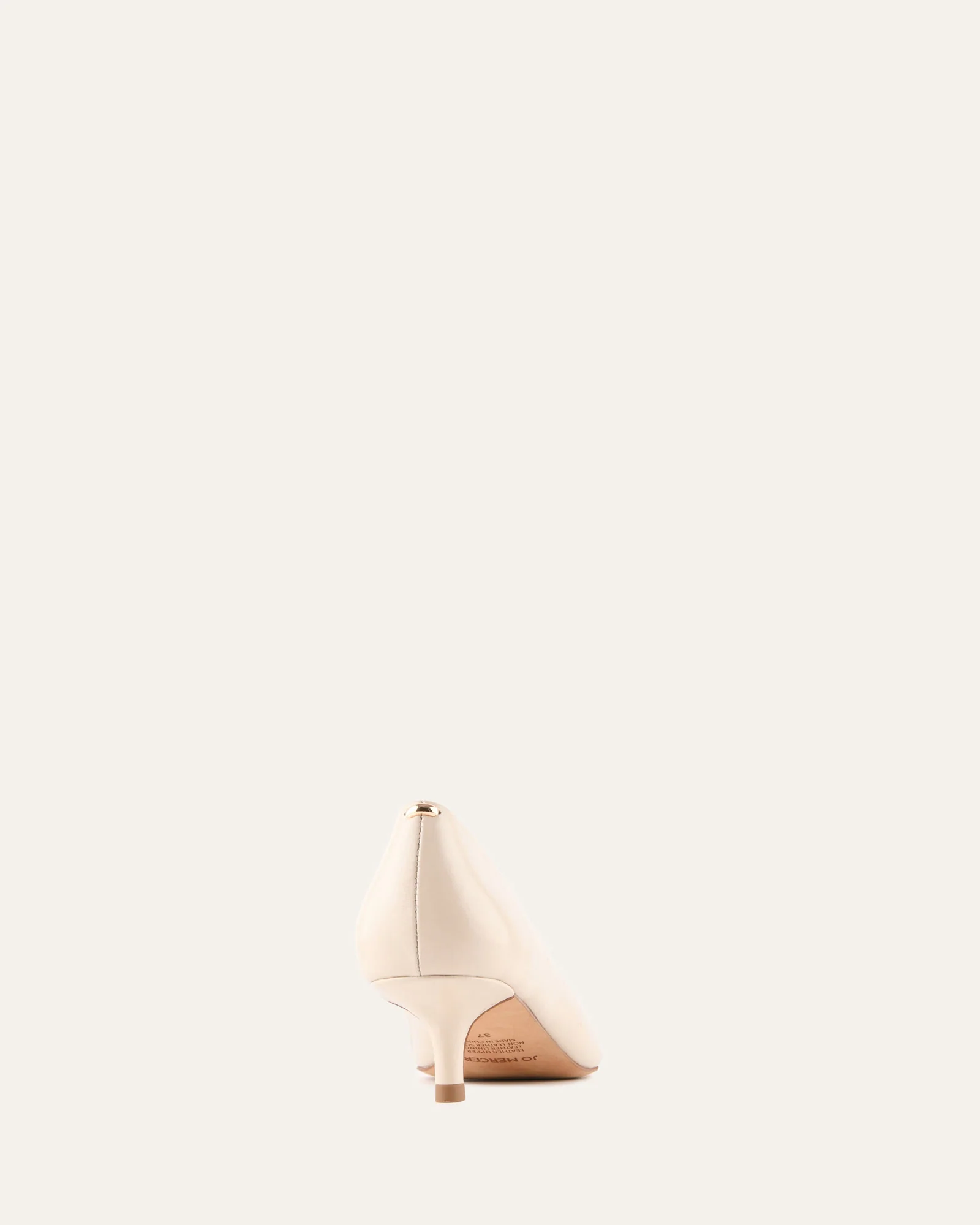 RUSK LOW HEELS OFF WHITE LEATHER - Image 4