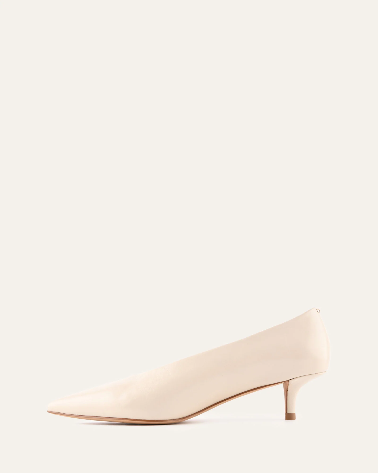 RUSK LOW HEELS OFF WHITE LEATHER - Image 5