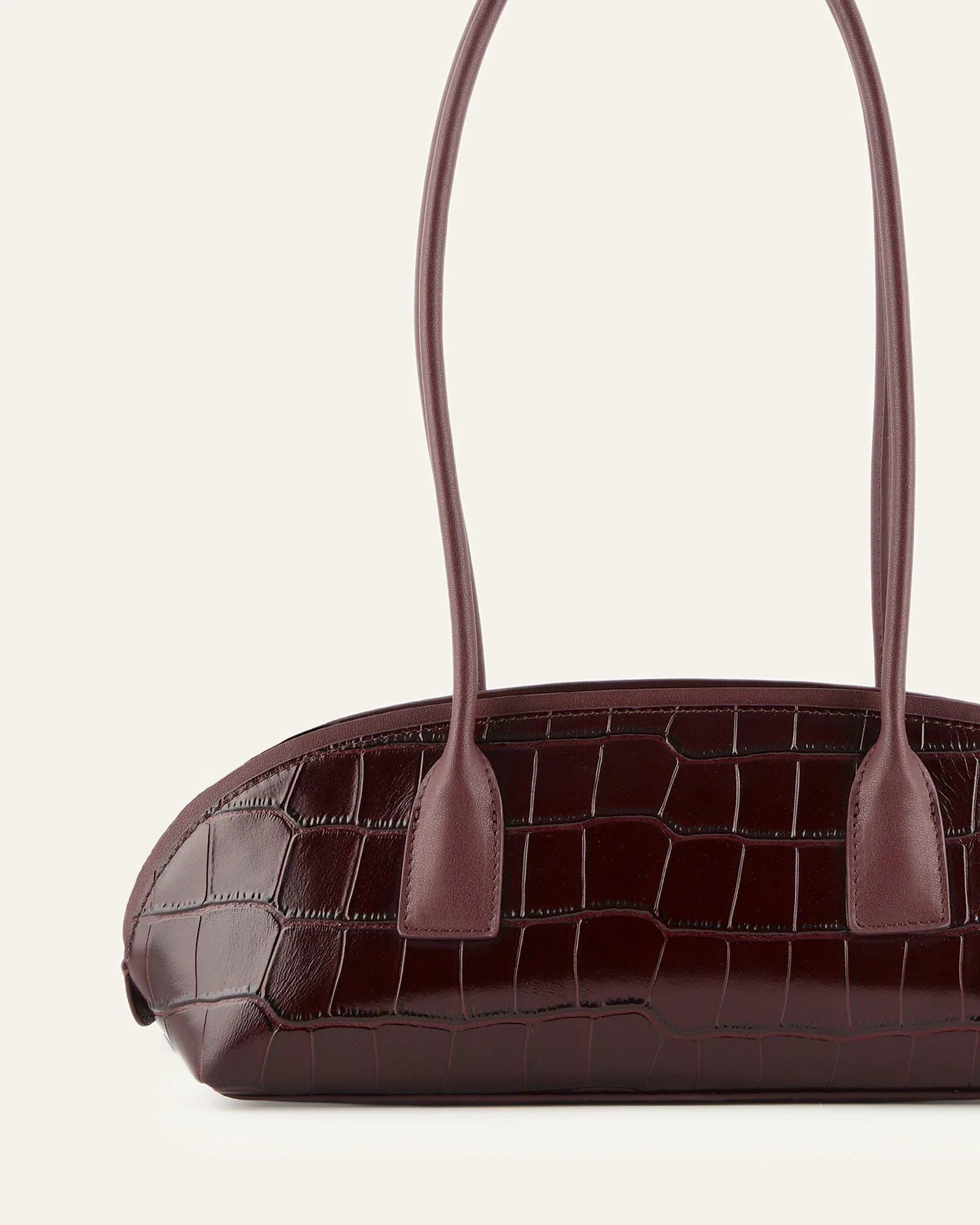 RUSTY SHOULDER BAG MAHOGANY CROC - Image 3