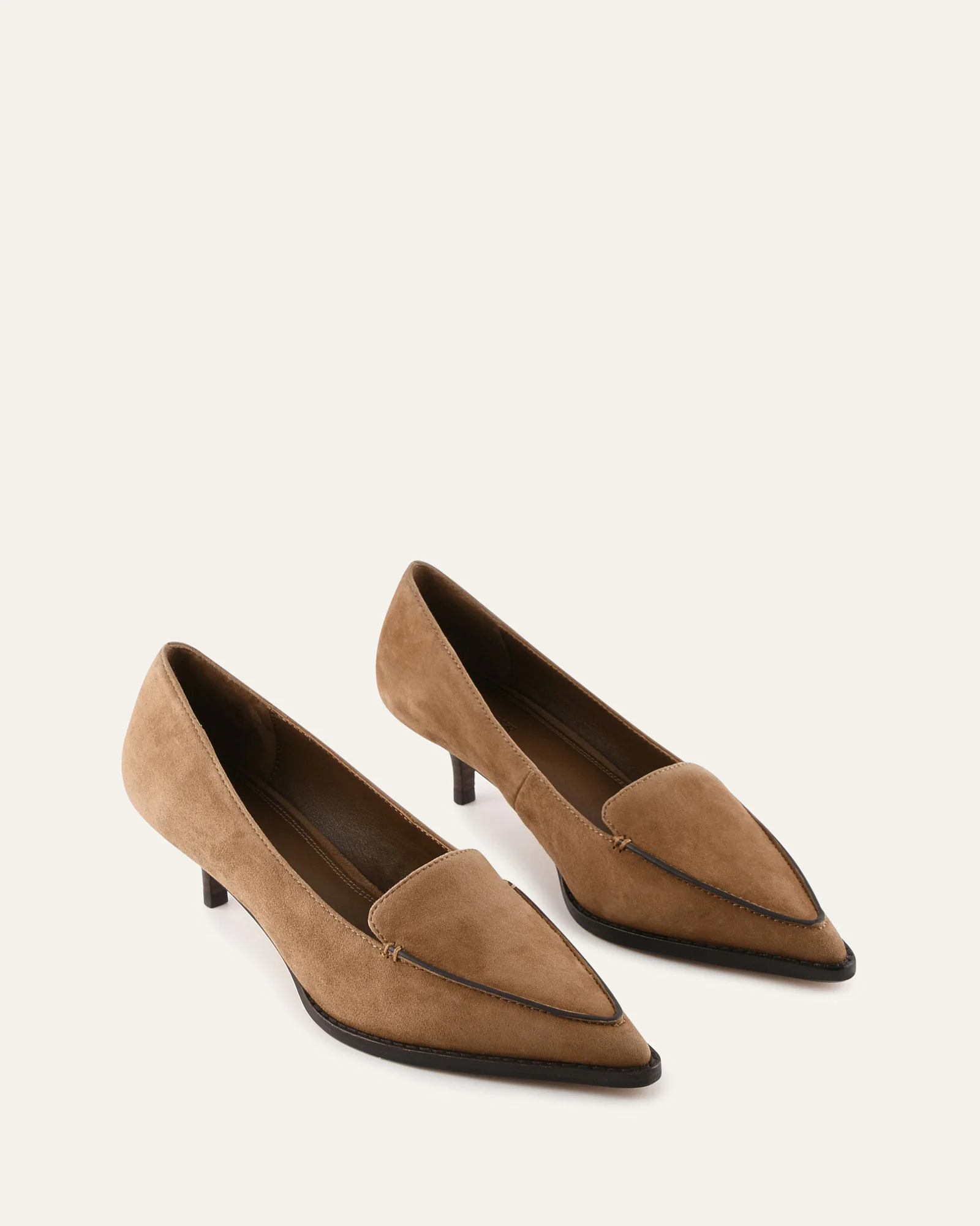 RUTH LOW HEELS BISCUIT SUEDE - Image 2