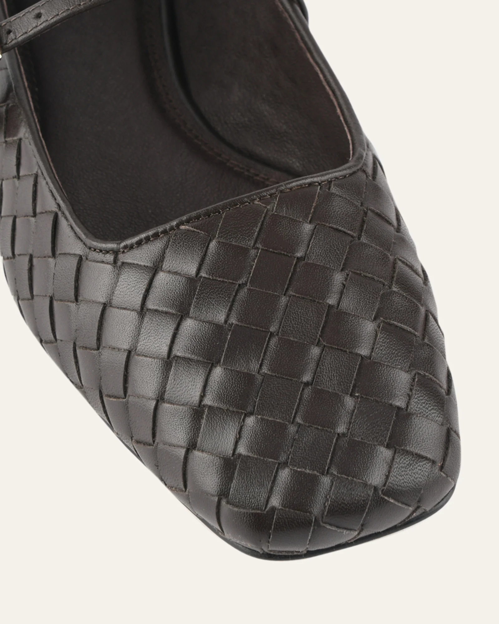 SAILOR BALLET FLATS CACAO LEATHER - Image 4