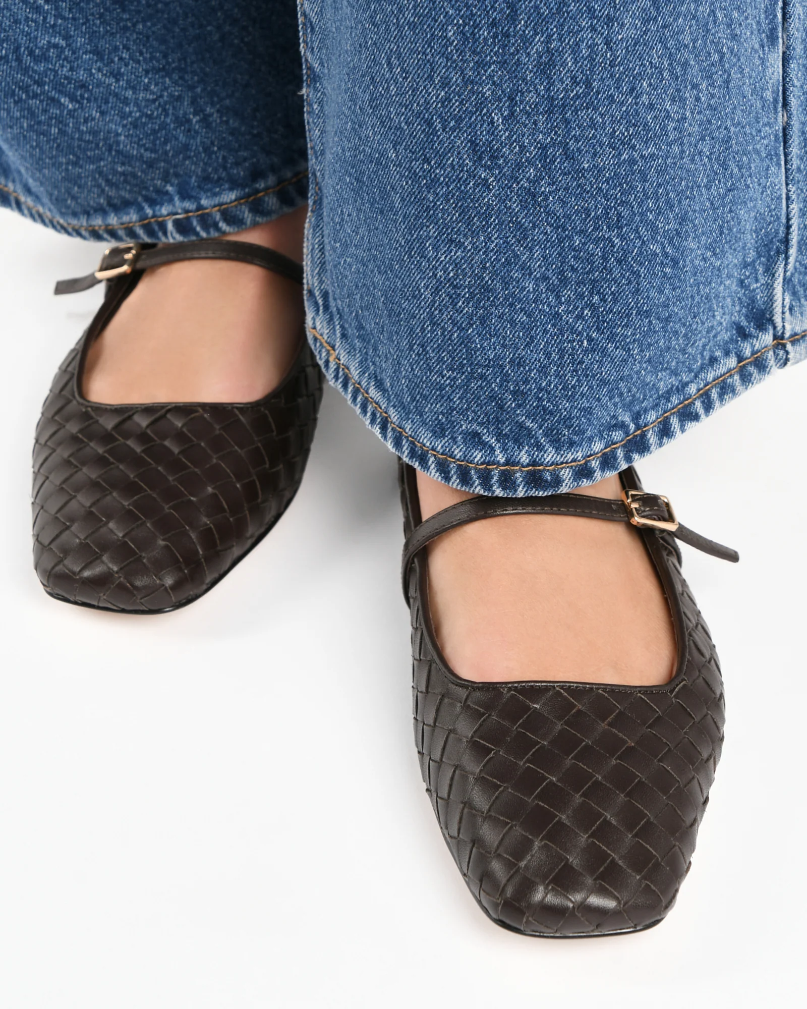 SAILOR BALLET FLATS CACAO LEATHER - Image 9
