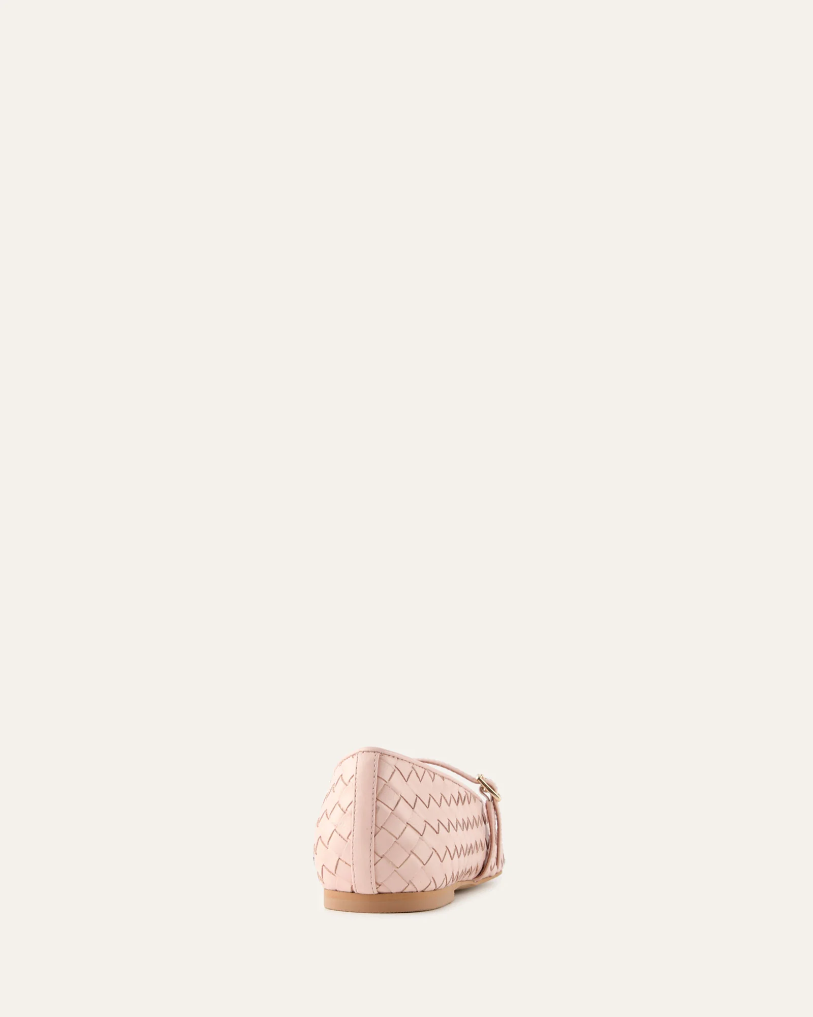 SAILOR BALLET FLATS PALE PINK LEATHER - Image 4