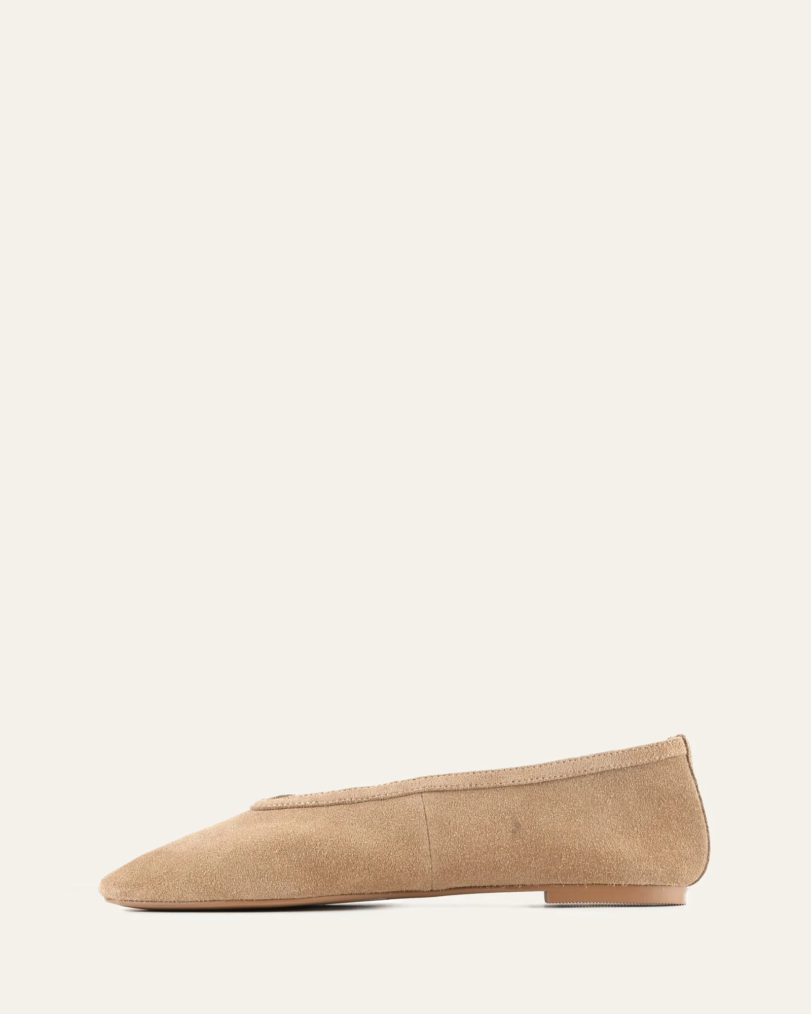 SALEM CASUAL FLATS LATTE SUEDE - Image 5