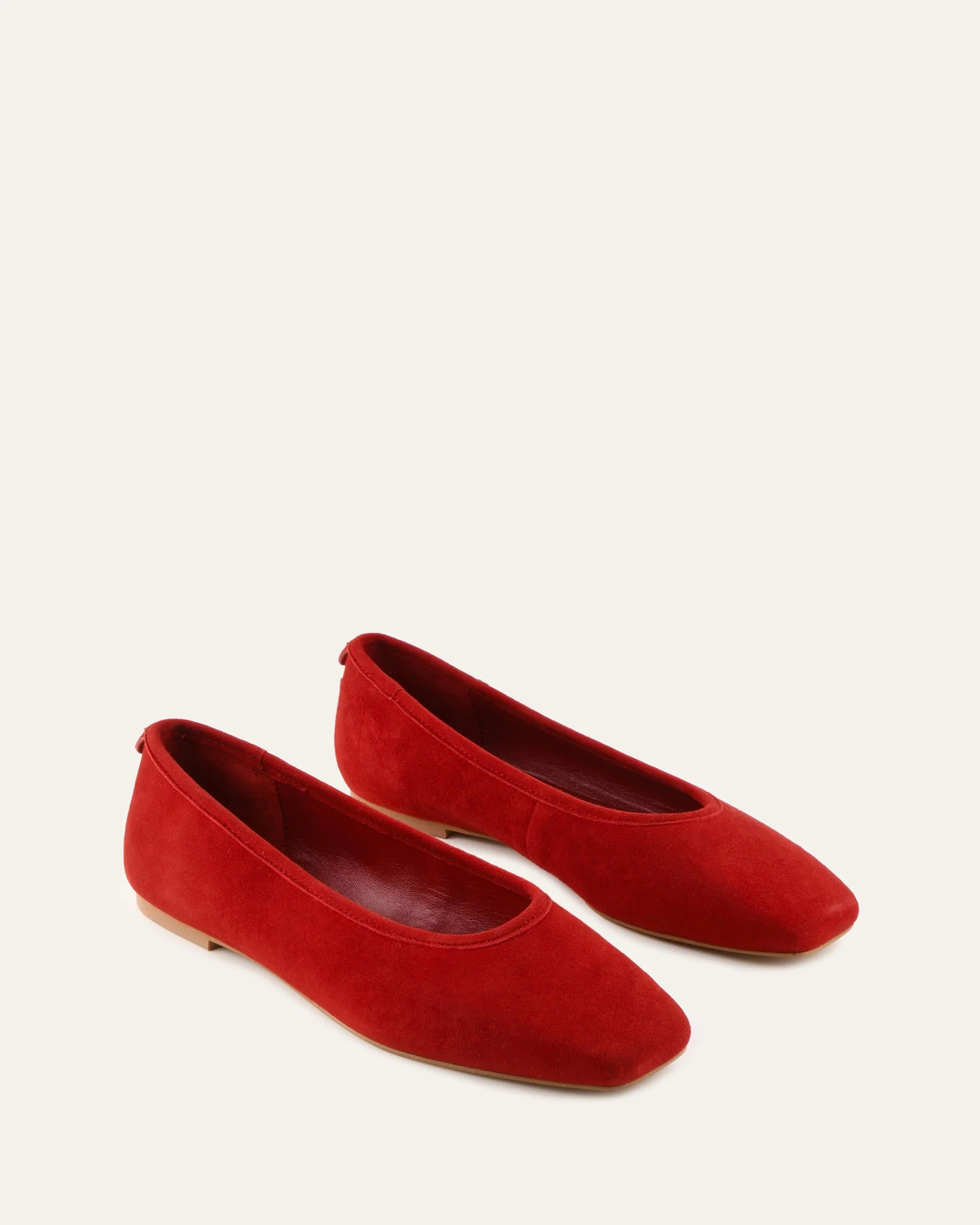 SERENA CASUAL FLATS CHILLI SUEDE - Image 3