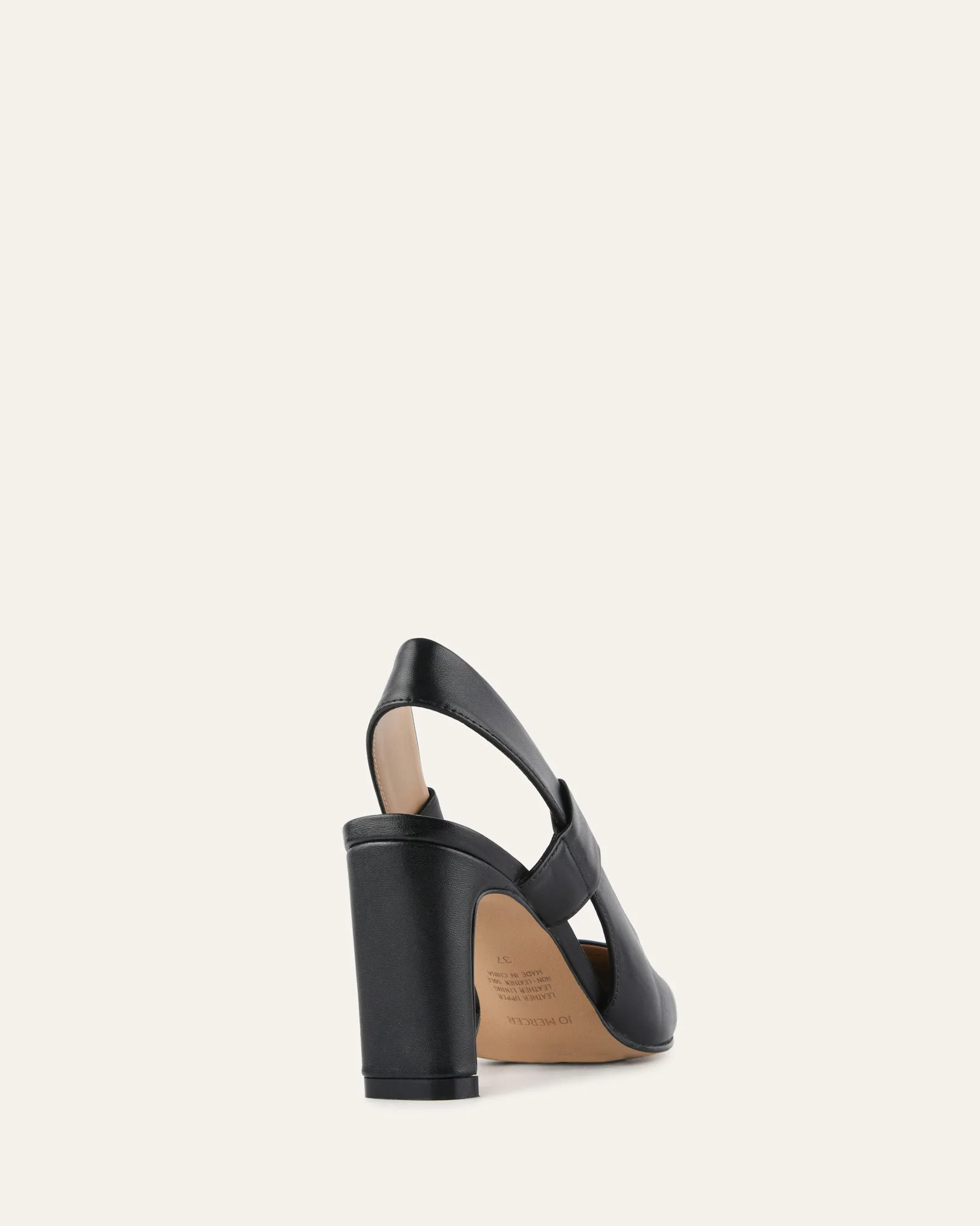 SHEPARD HIGH HEELS BLACK LEATHER - Image 5