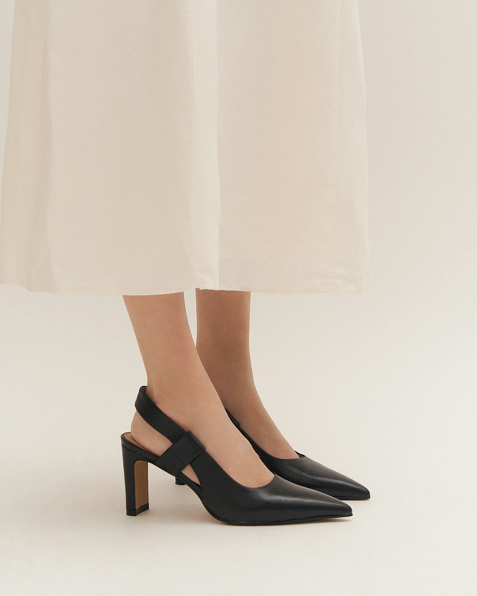 SHEPARD HIGH HEELS BLACK LEATHER - Image 7