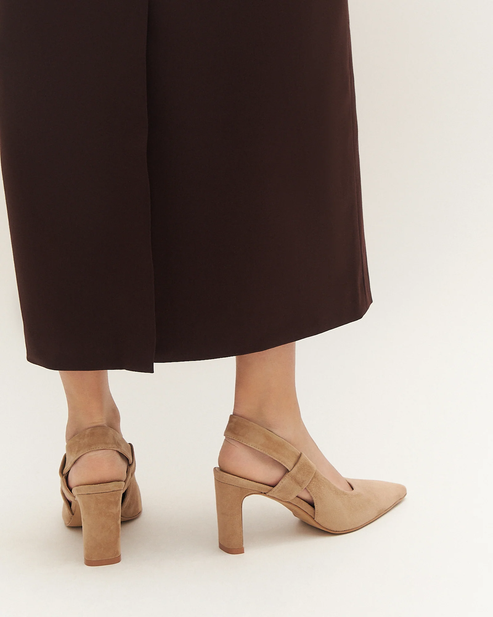 SHEPARD HIGH HEELS LATTE SUEDE - Image 2
