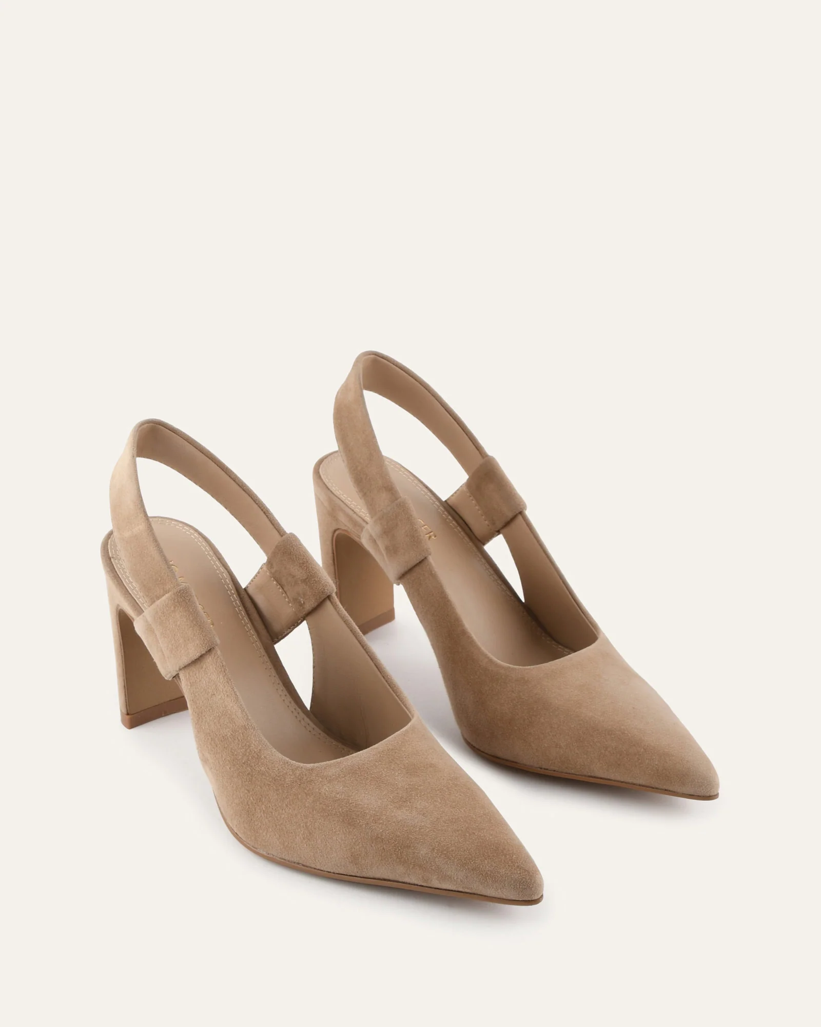 SHEPARD HIGH HEELS LATTE SUEDE - Image 3