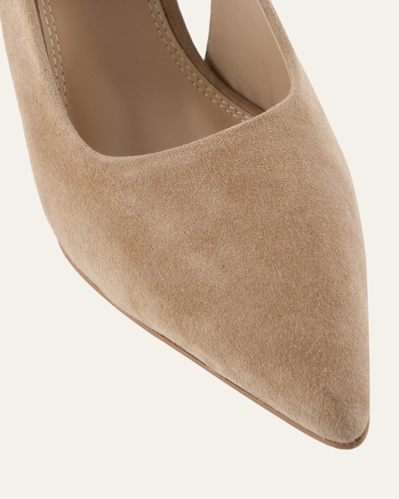 SHEPARD HIGH HEELS LATTE SUEDE - Image 4