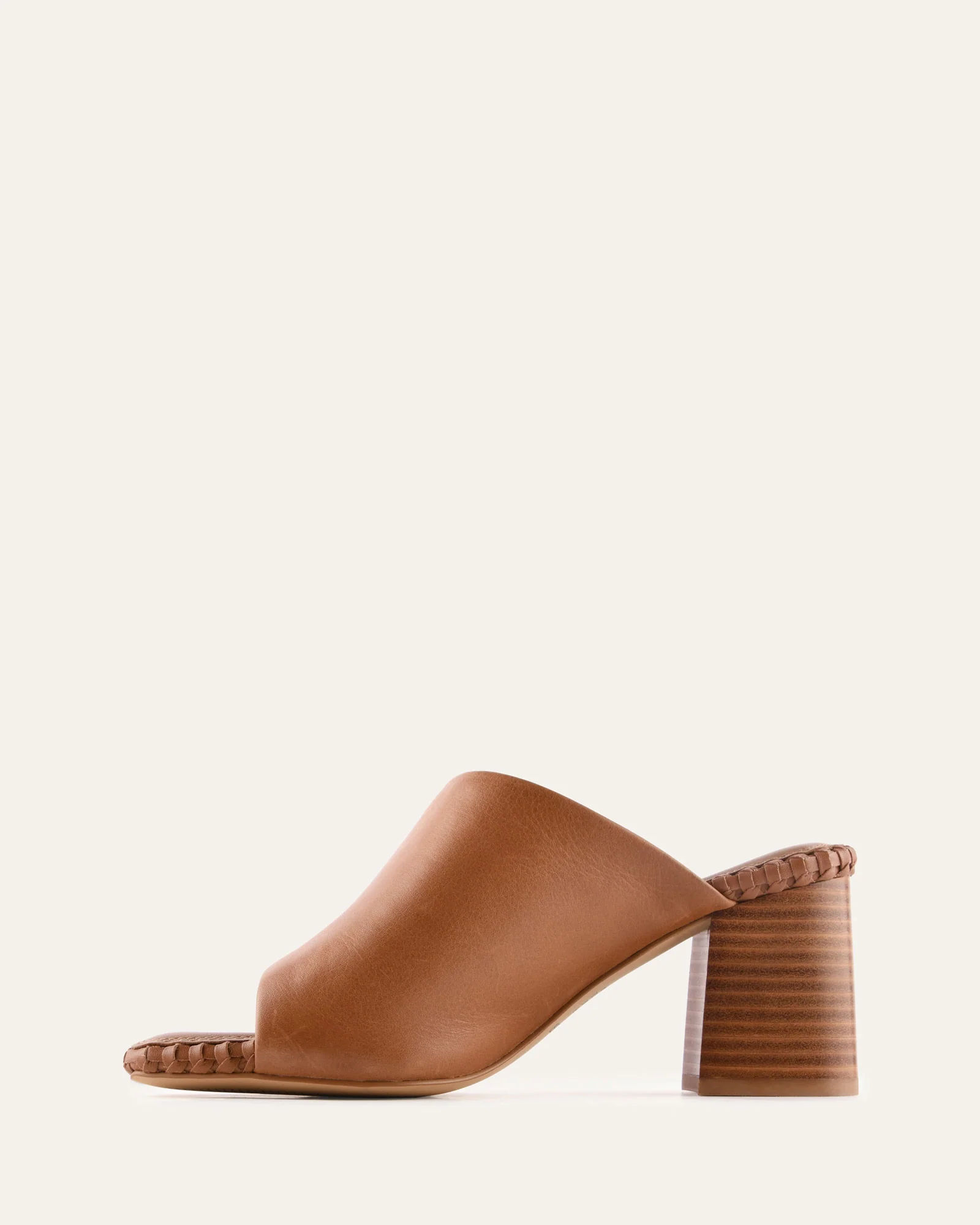 SIENNA MID HEEL SANDALS TUSCAN TAN LEATHER - Image 5