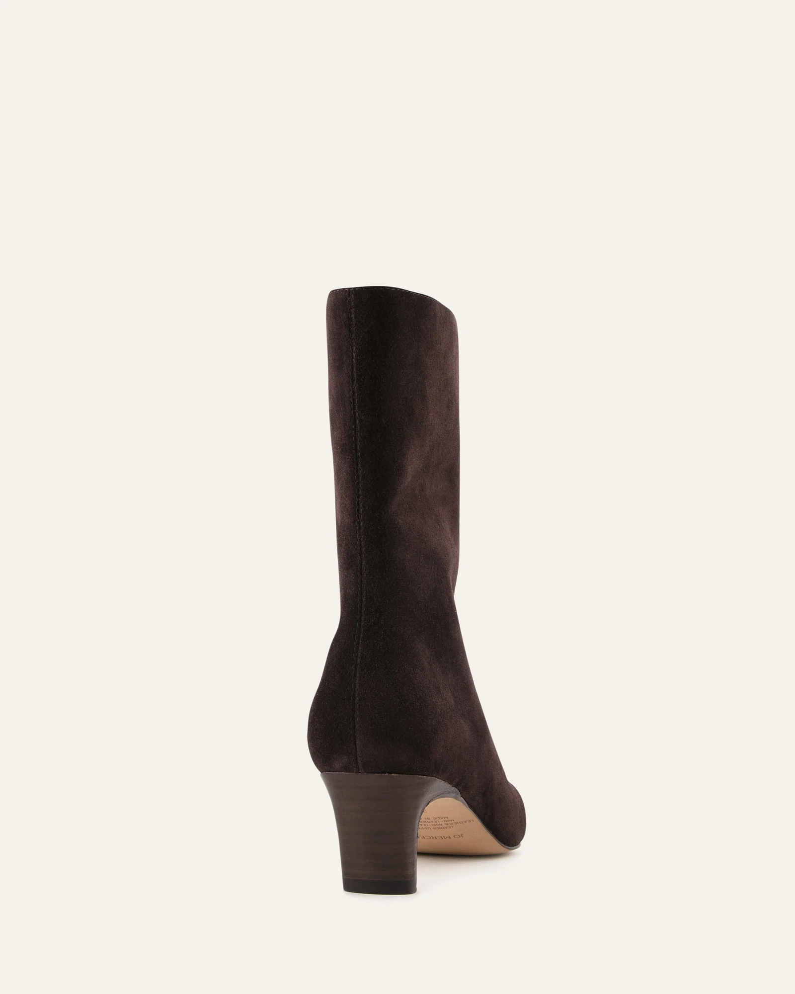 SILAS MID ANKLE BOOTS BITTER CHOC SUEDE - Image 5