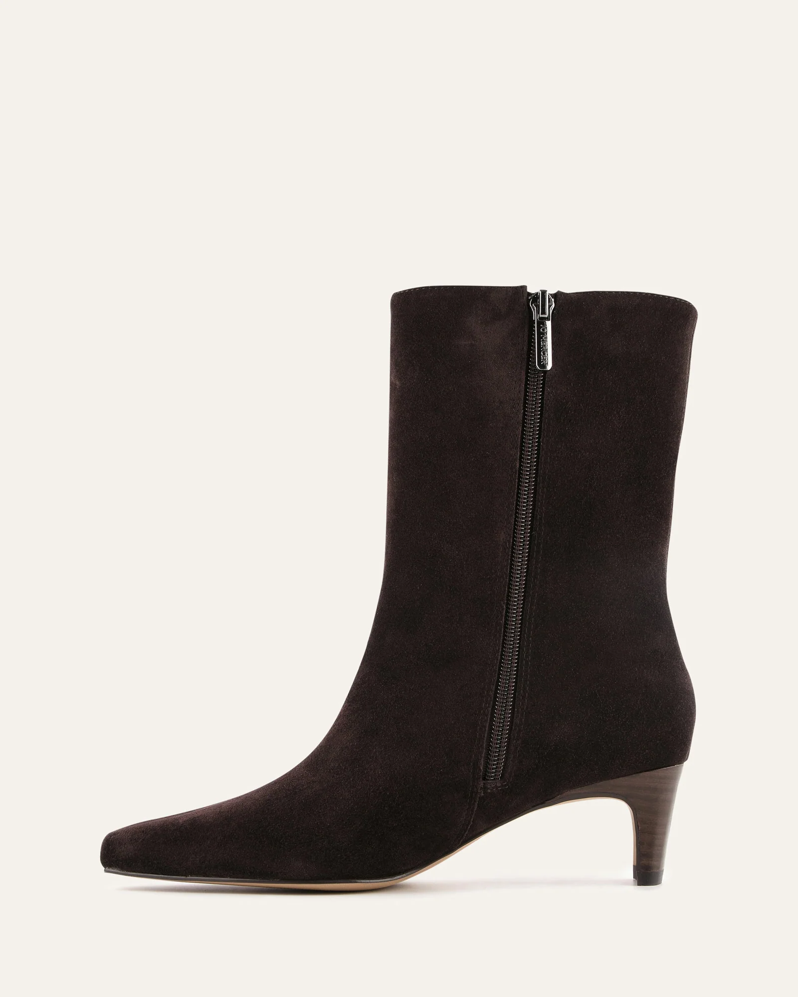 SILAS MID ANKLE BOOTS BITTER CHOC SUEDE - Image 6