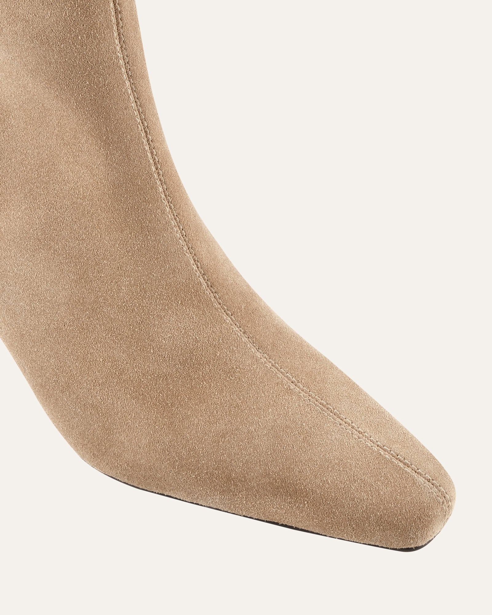SILAS MID ANKLE BOOTS LATTE SUEDE - Image 4