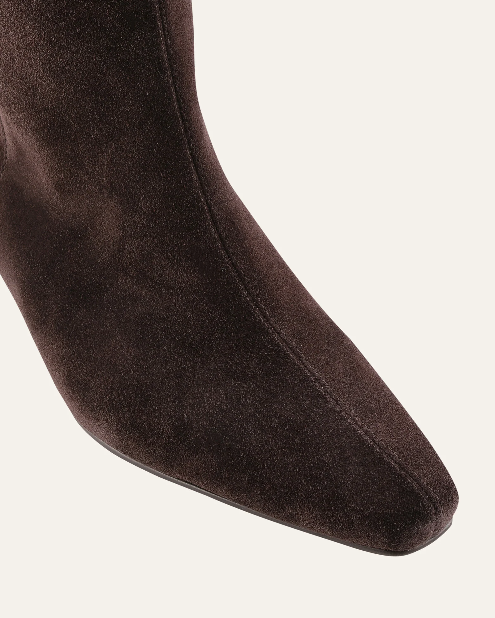 SOPHIE KNEE BOOTS BITTER CHOC SUEDE - Image 4