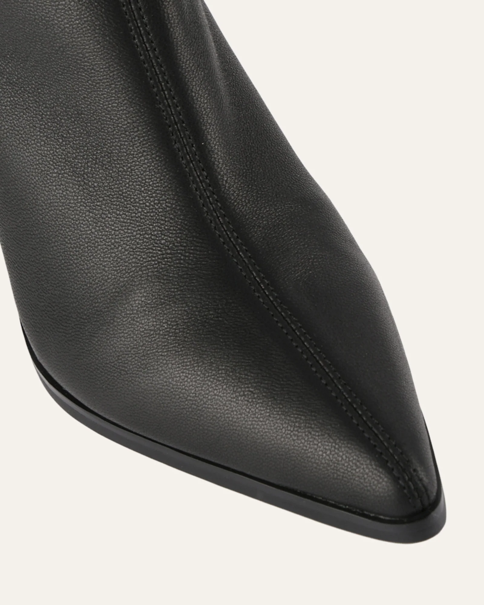 TEO HIGH ANKLE BOOTS BLACK LEATHER - Image 4