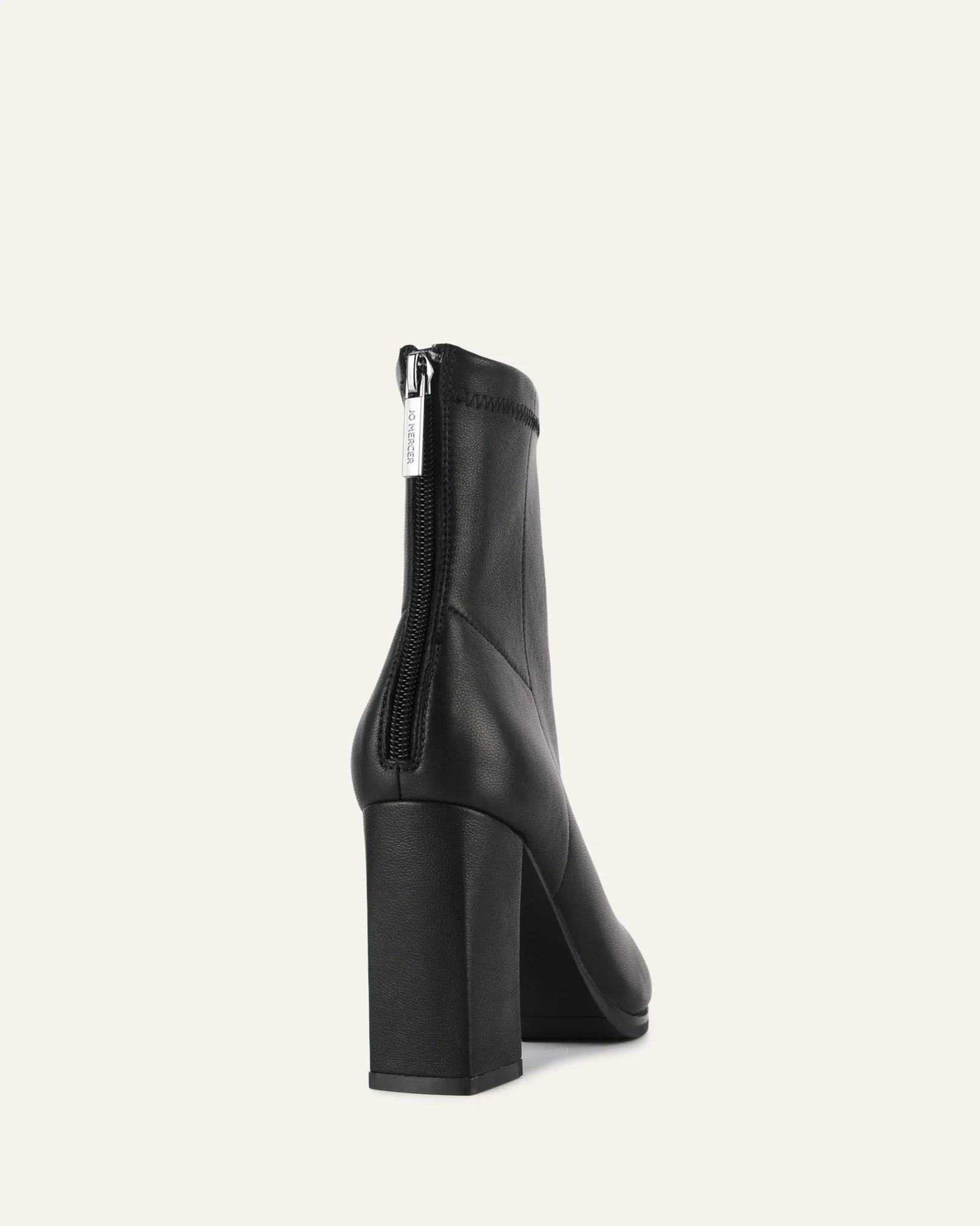 TEO HIGH ANKLE BOOTS BLACK LEATHER - Image 5