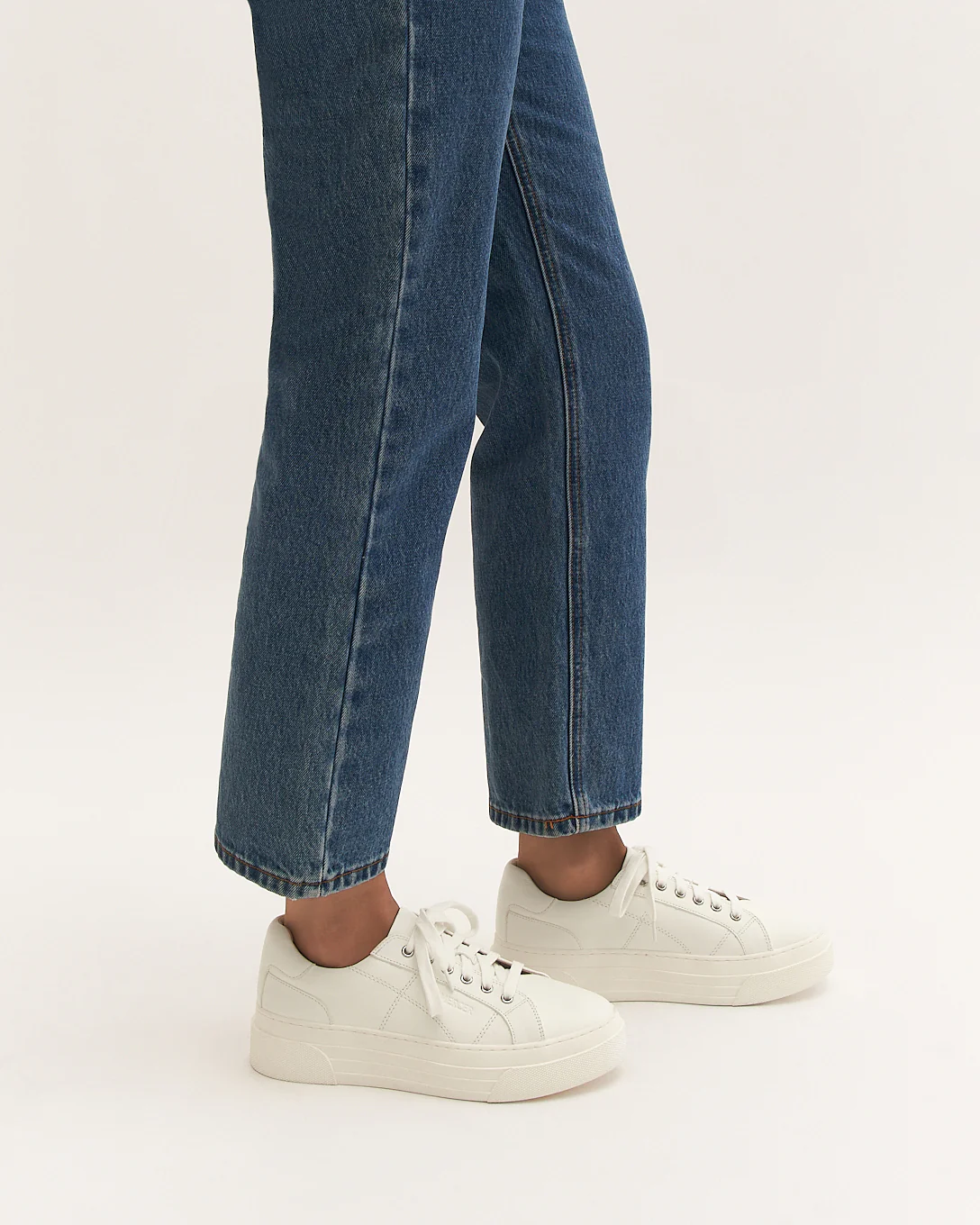 TRINNY SNEAKERS WHITE LEATHER - Image 7