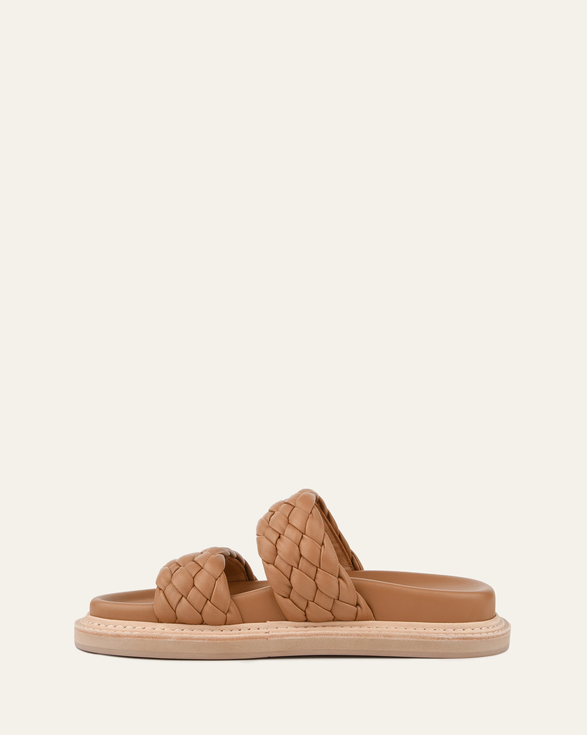 VEGA FLAT SANDALS TOFFEE LEATHER - Image 6