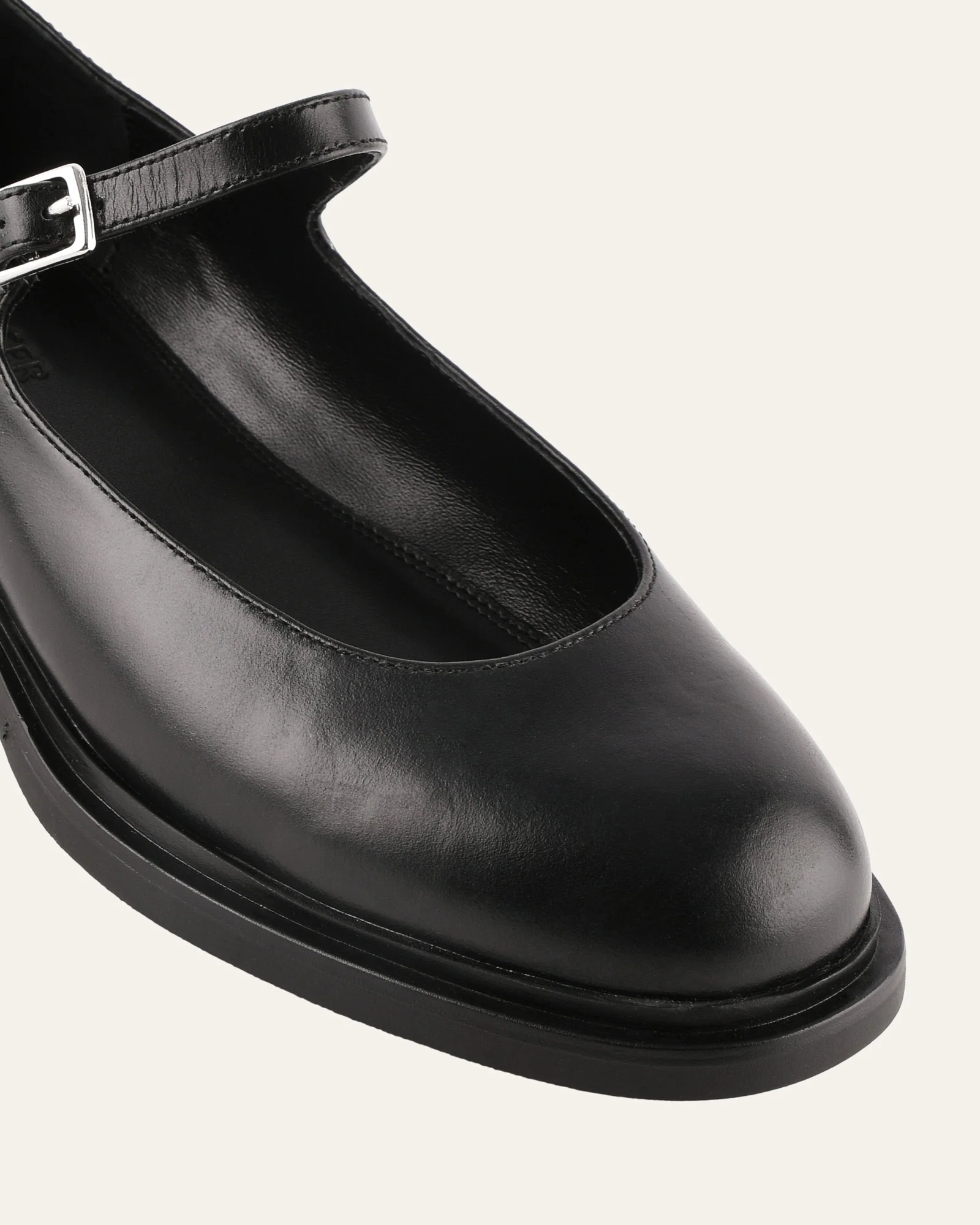 WILDE CASUAL FLATS BLACK LEATHER - Image 4