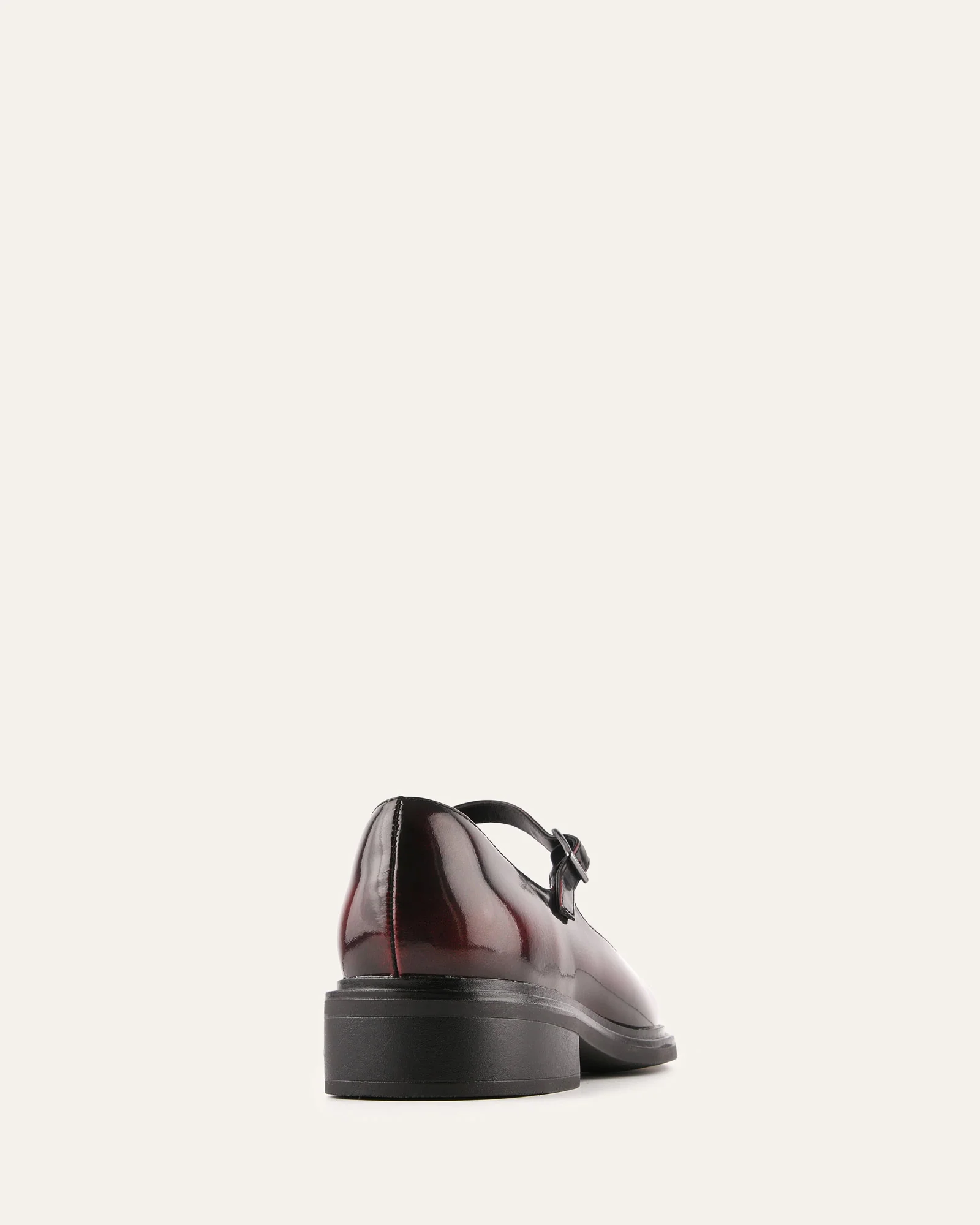 WILDE CASUAL FLATS BURGUNDY LEATHER - Image 4