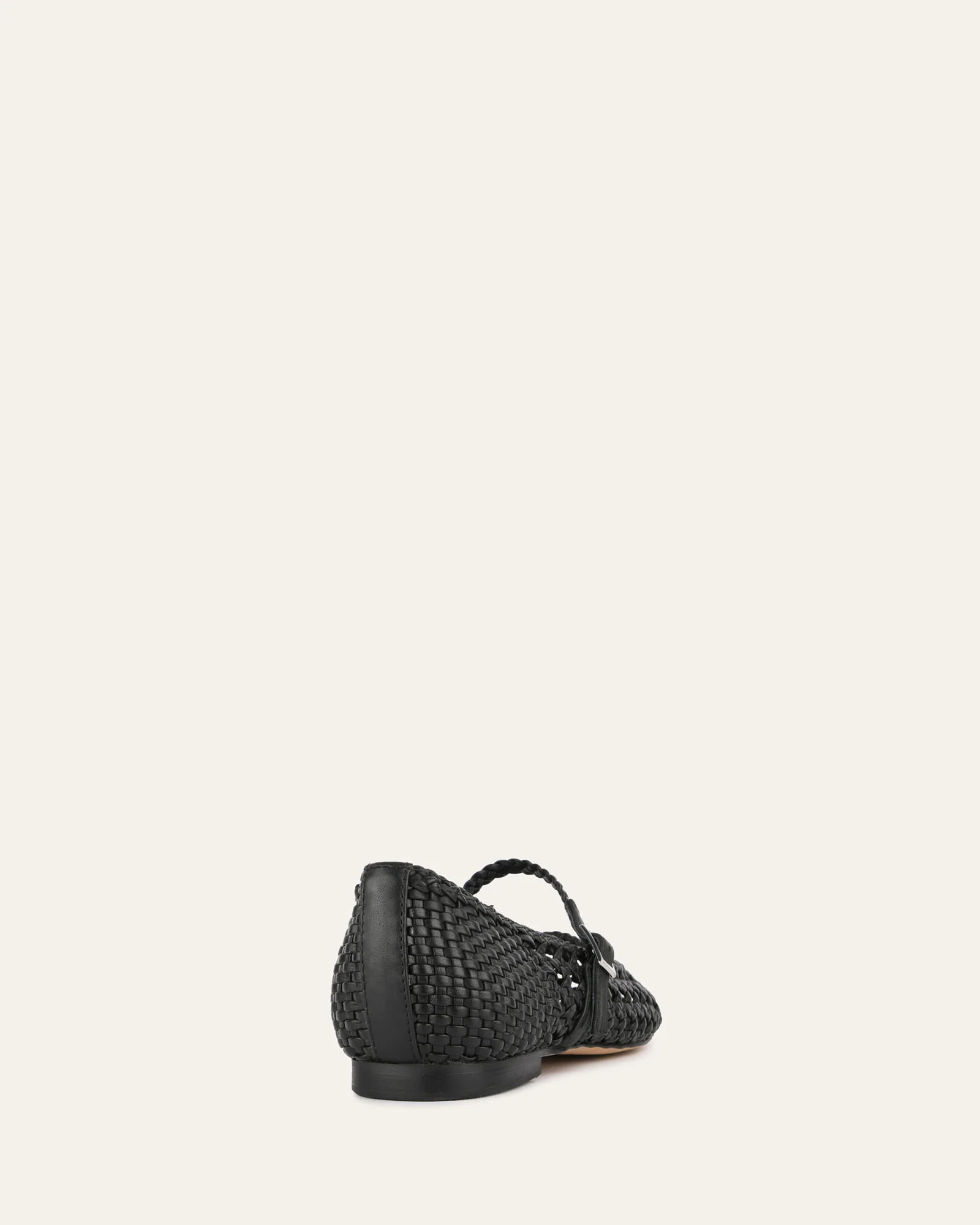 WILLIS CASUAL FLATS BLACK LEATHER - Image 4