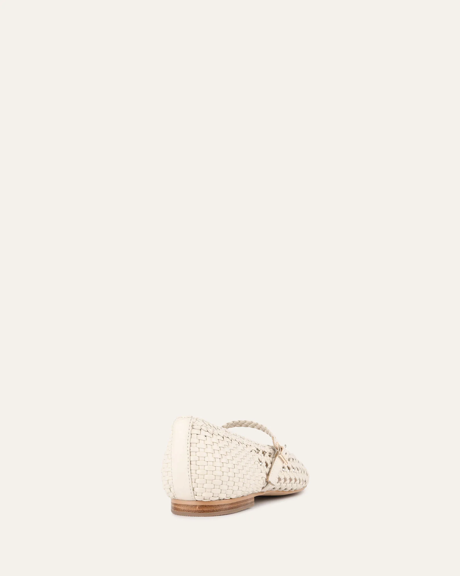 WILLIS CASUAL FLATS OFF WHITE LEATHER - Image 5