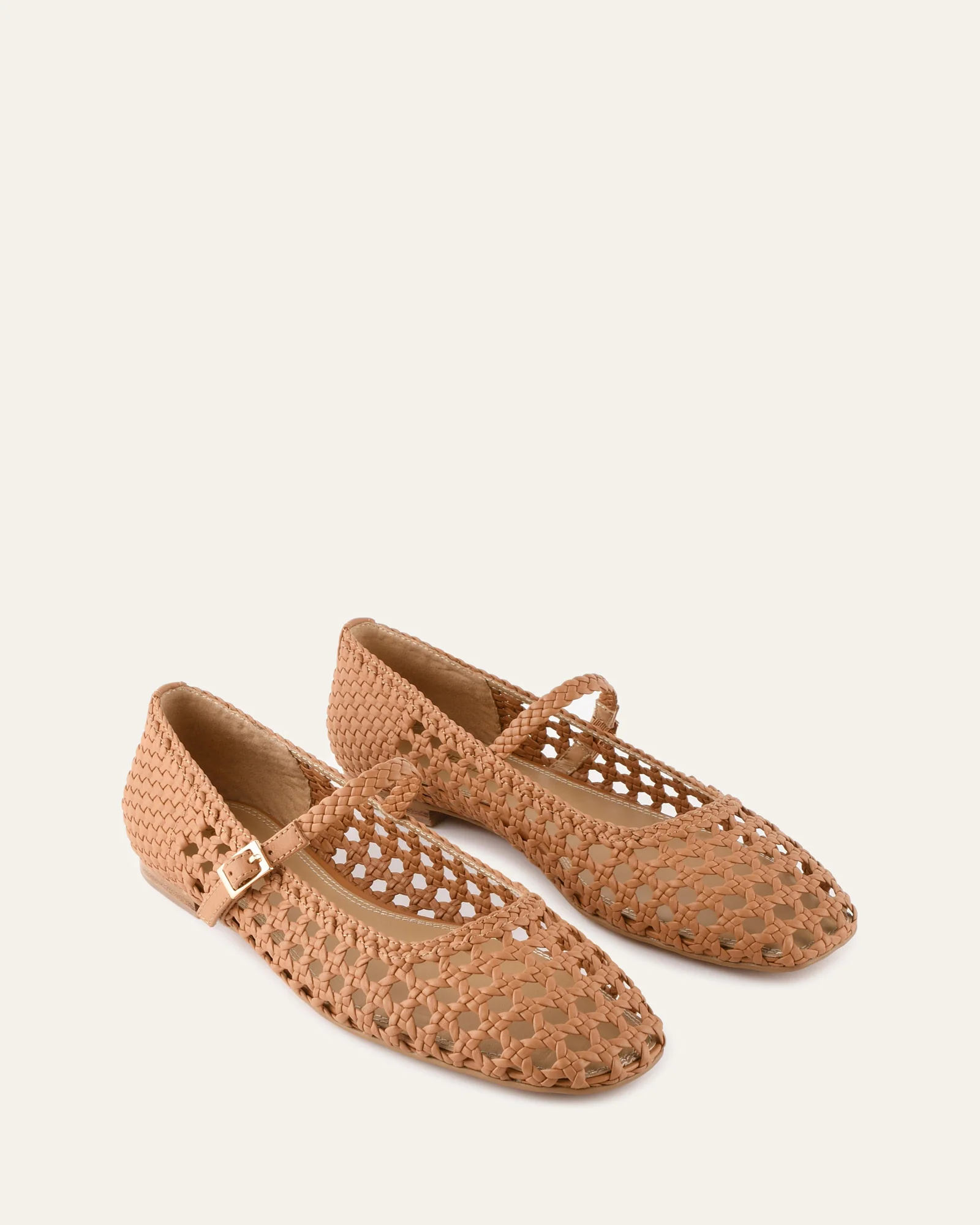 WILLIS CASUAL FLATS TOFFEE LEATHER - Image 3