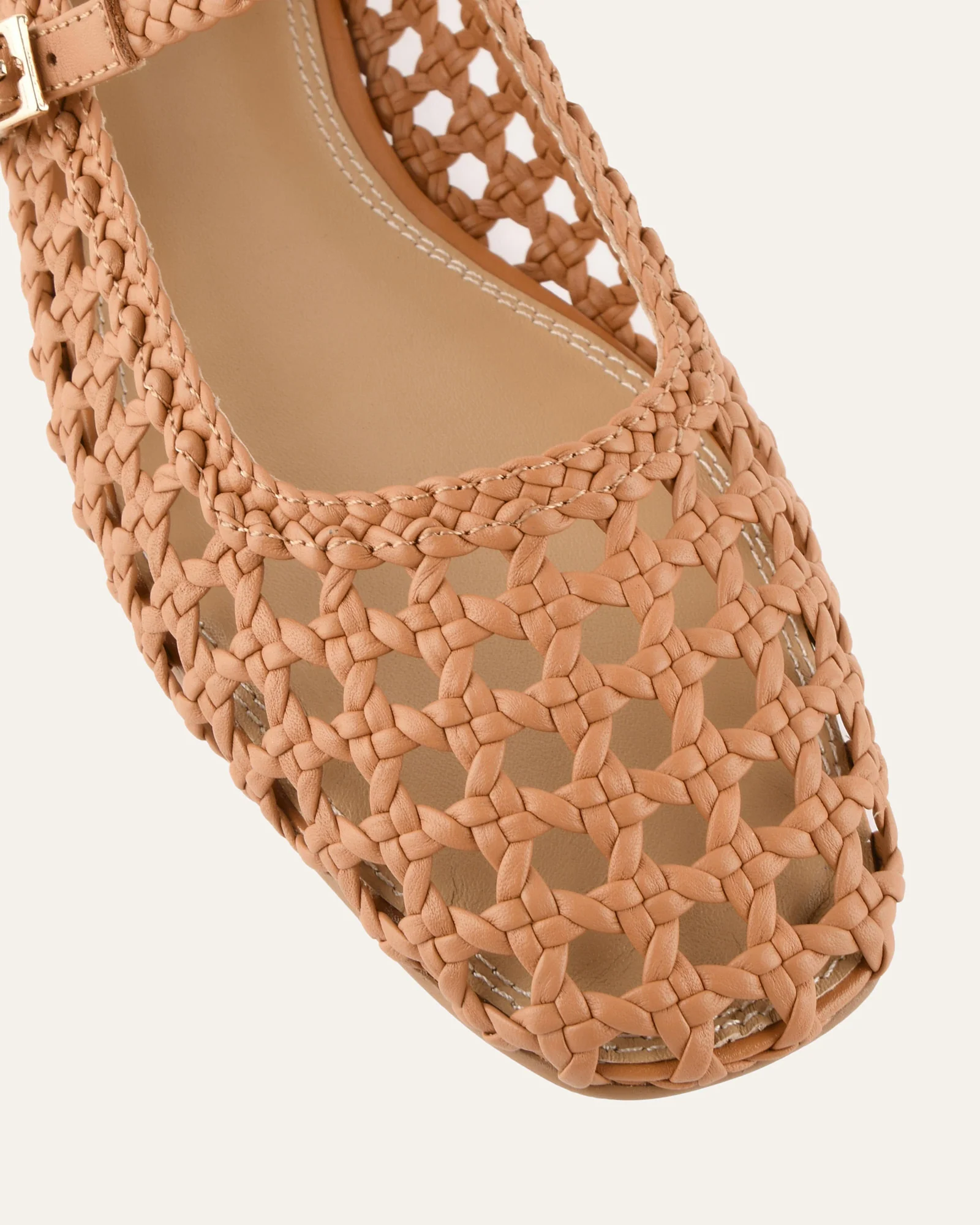 WILLIS CASUAL FLATS TOFFEE LEATHER - Image 4