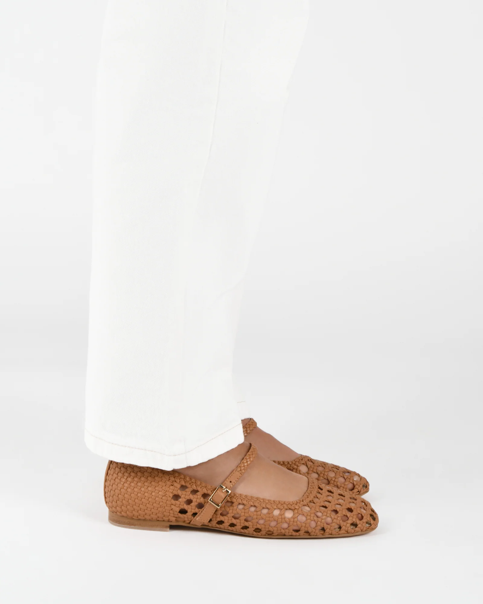 WILLIS CASUAL FLATS TOFFEE LEATHER - Image 7