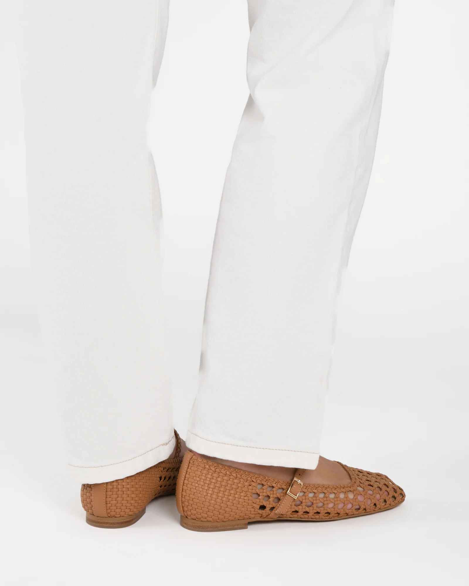 WILLIS CASUAL FLATS TOFFEE LEATHER - Image 8