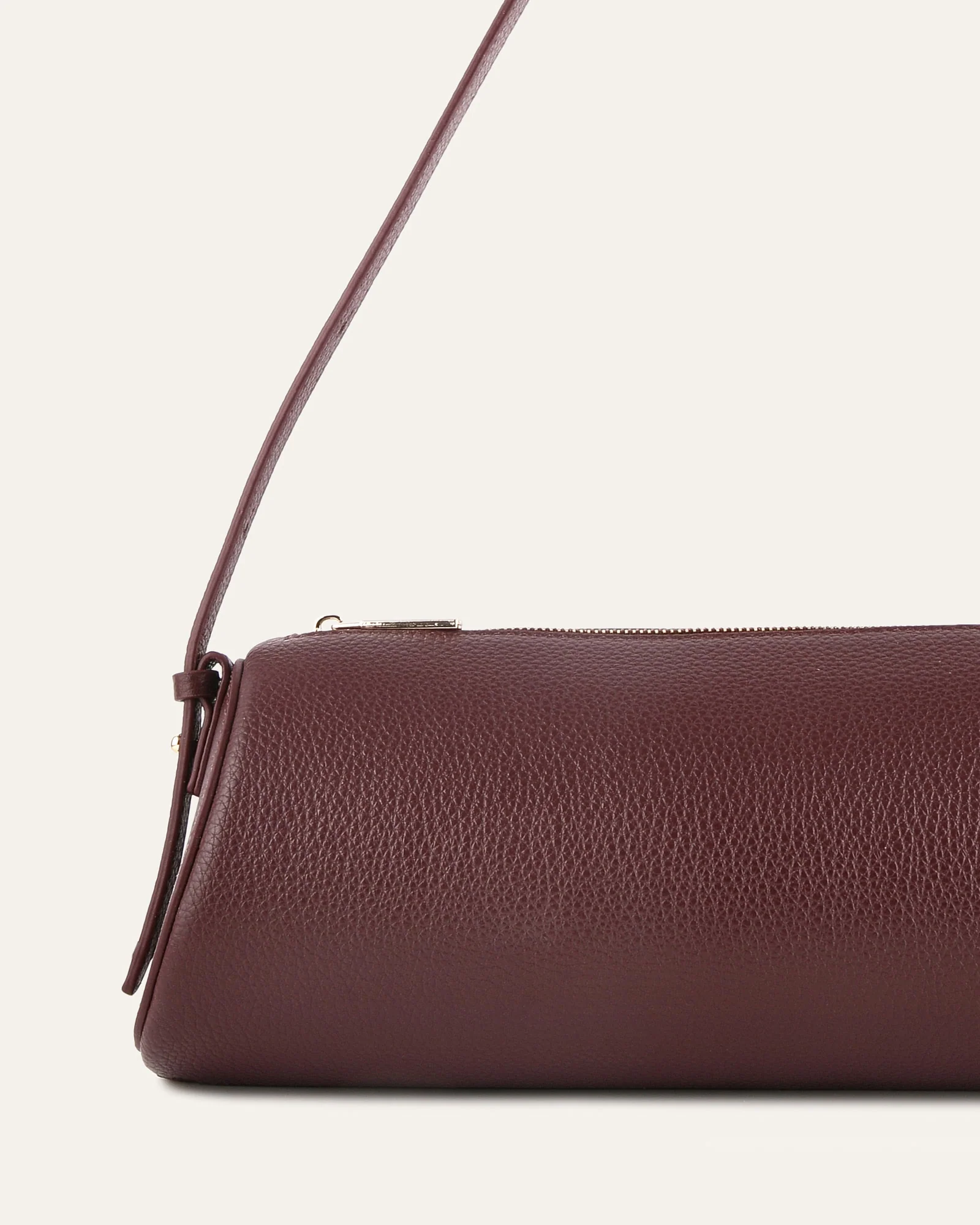 WINFREY SHOULDER BAG MERLOT LEATHER - Image 3