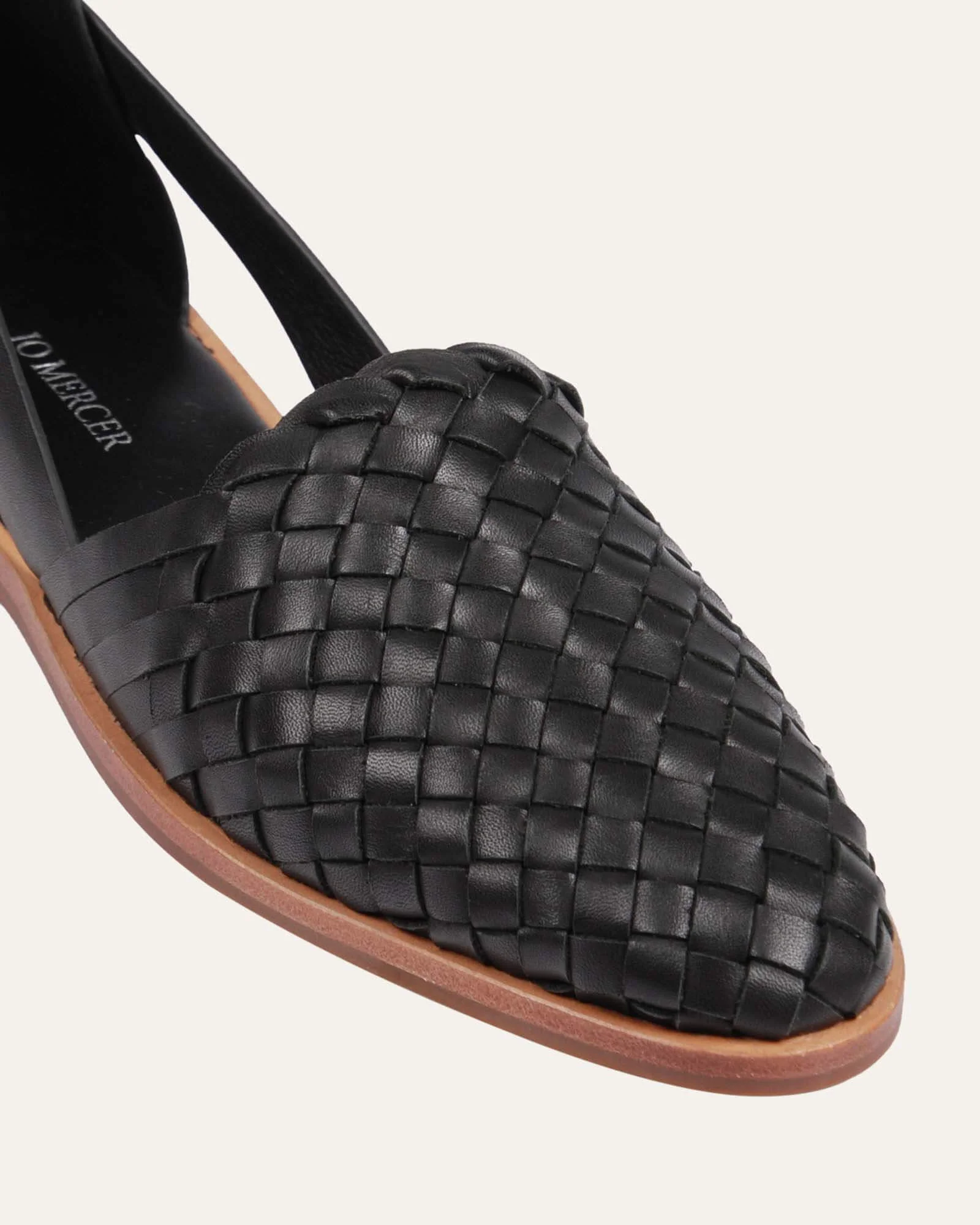 WISDOM CASUAL FLATS BLACK LEATHER - Image 4