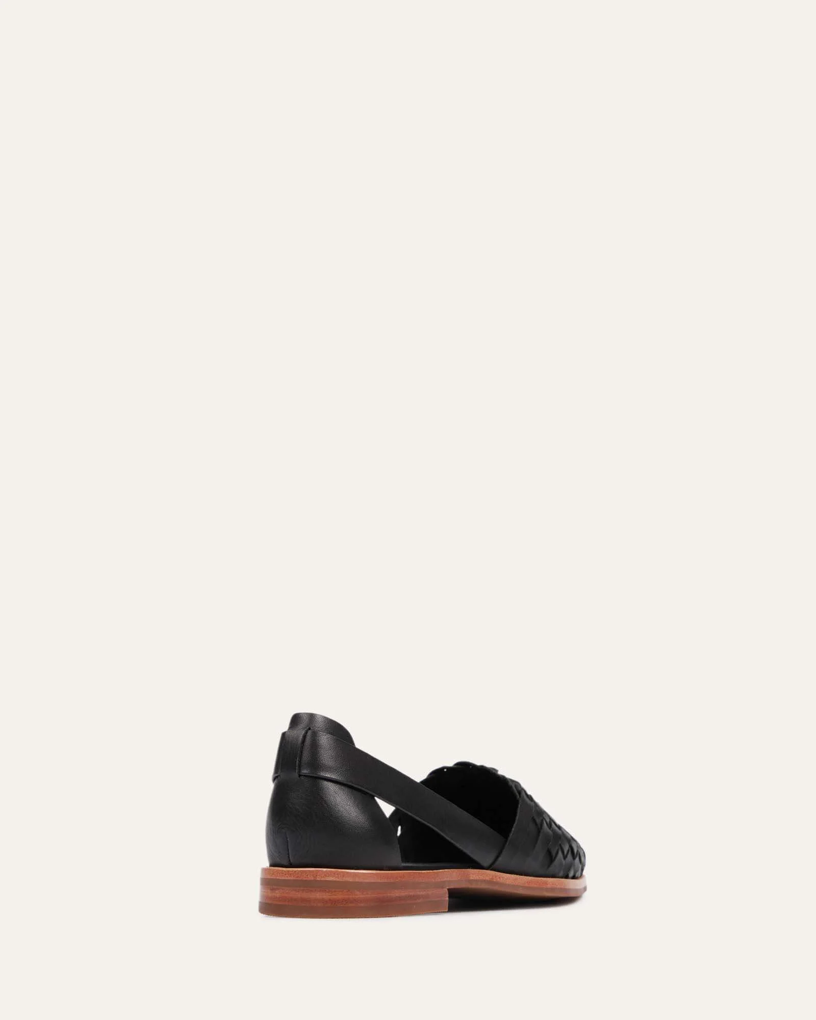 WISDOM CASUAL FLATS BLACK LEATHER - Image 6