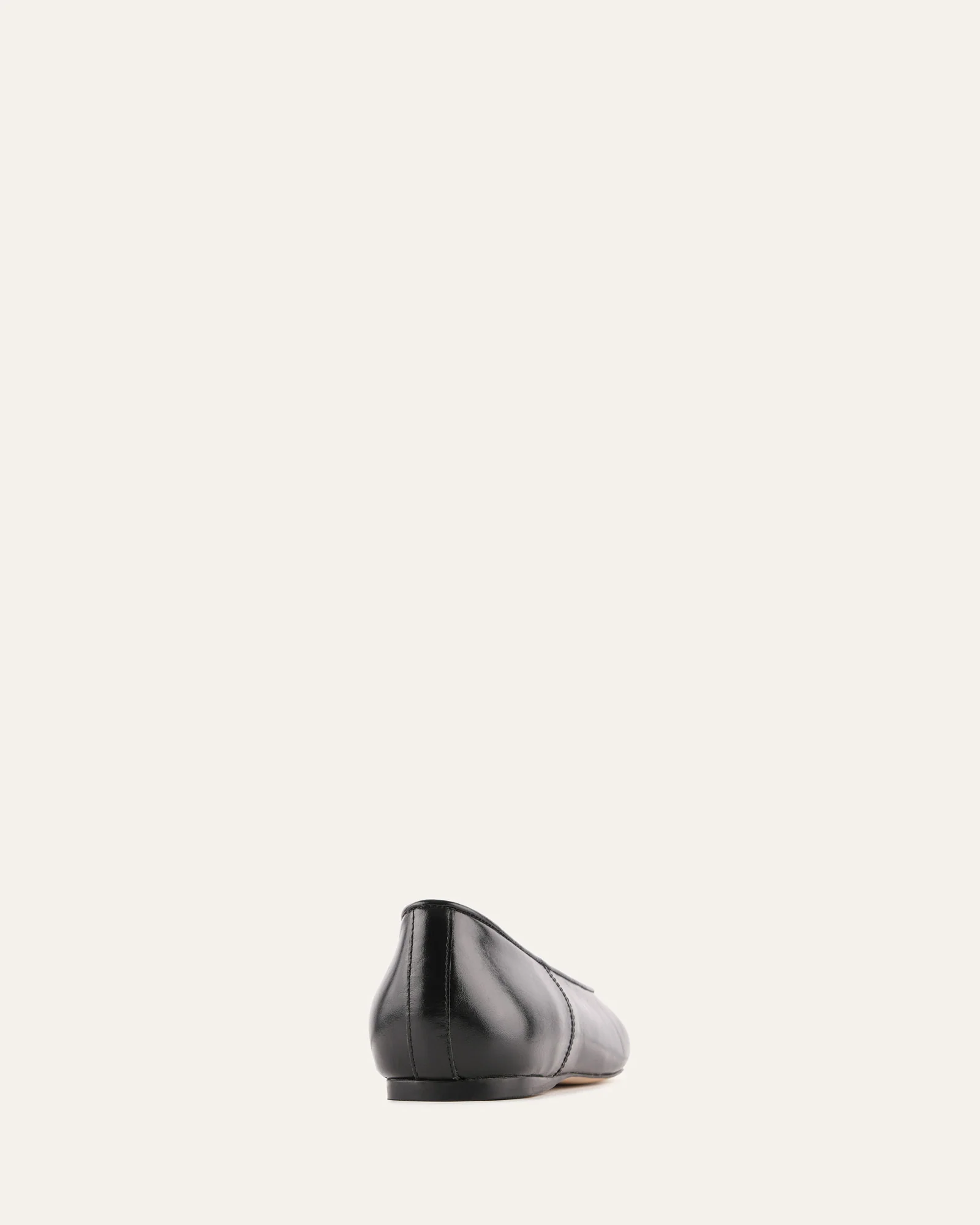 YARRA DRESS FLATS BLACK LEATHER - Image 5