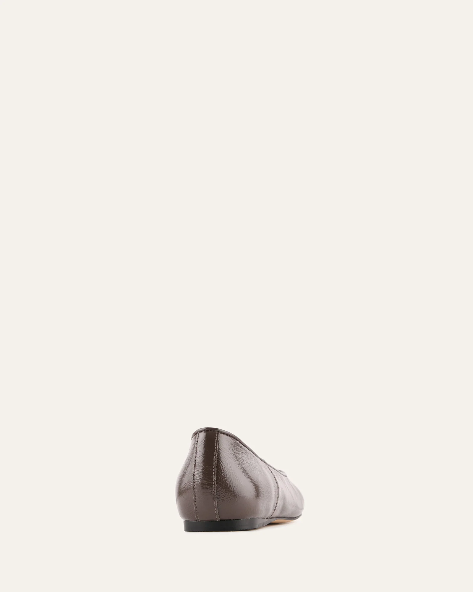 YARRA DRESS FLATS DARK RYE LEATHER - Image 4