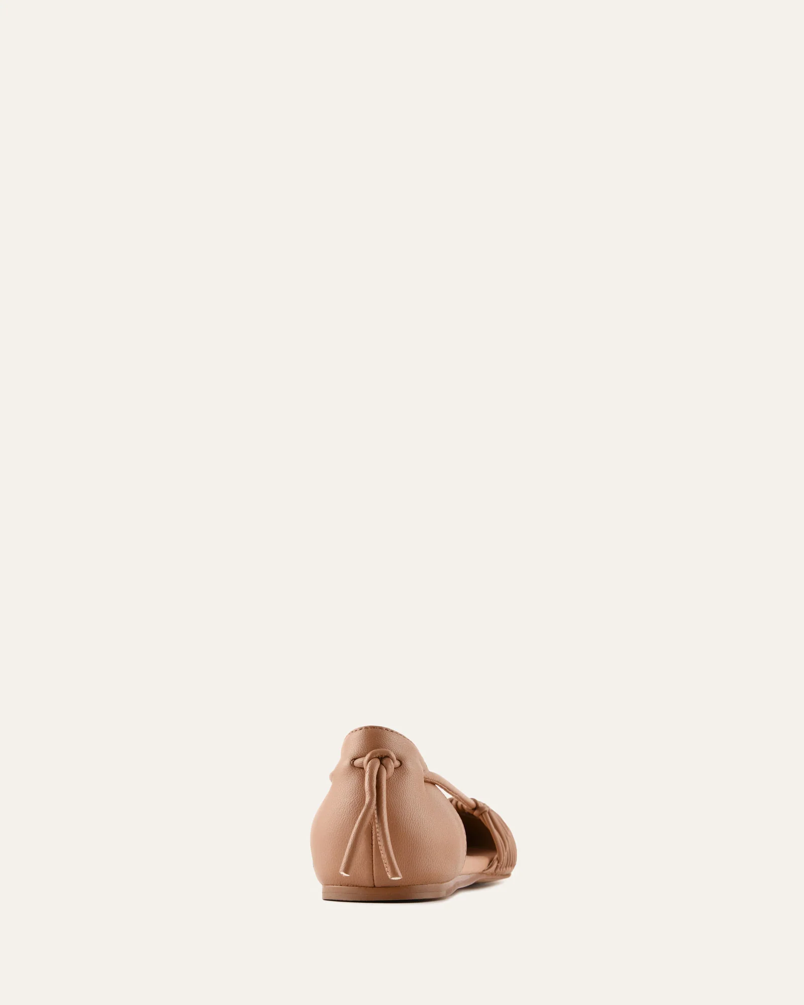 YUZU CASUAL FLATS TUSCAN TAN LEATHER - Image 4